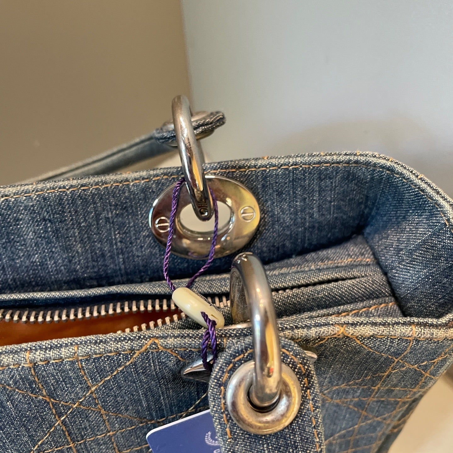 Dior Metal Satchel