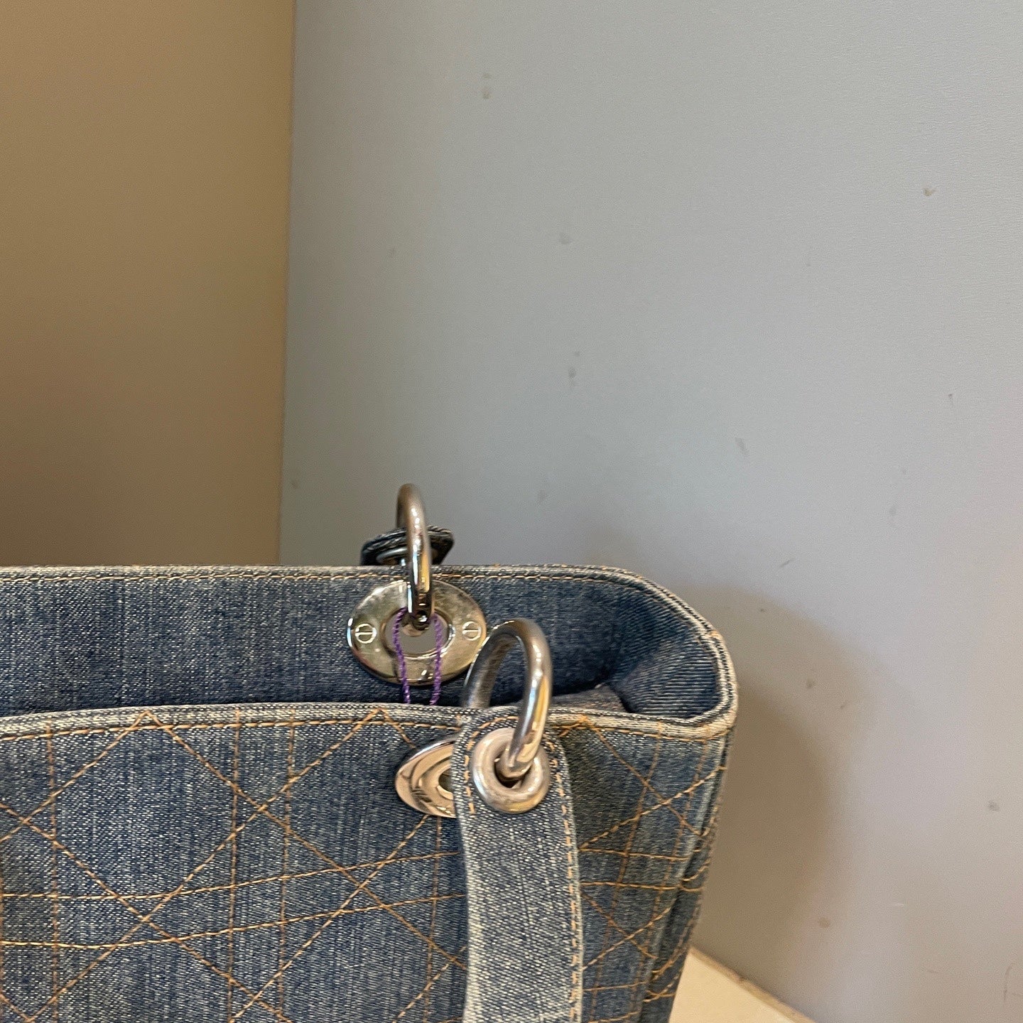 Dior Metal Satchel