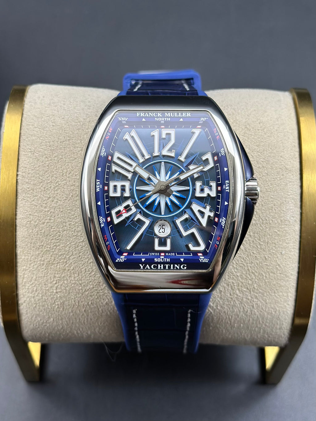 Franck Muller Blue Automatic (self-winding) watch
