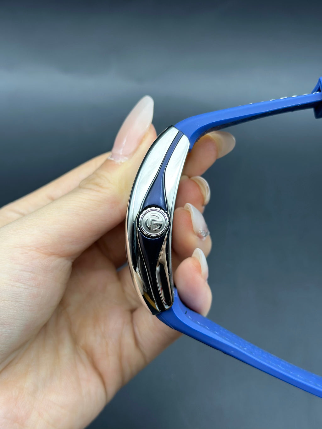 Franck Muller Blue Automatic (self-winding) watch