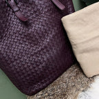 Bottega Veneta Purple Tote