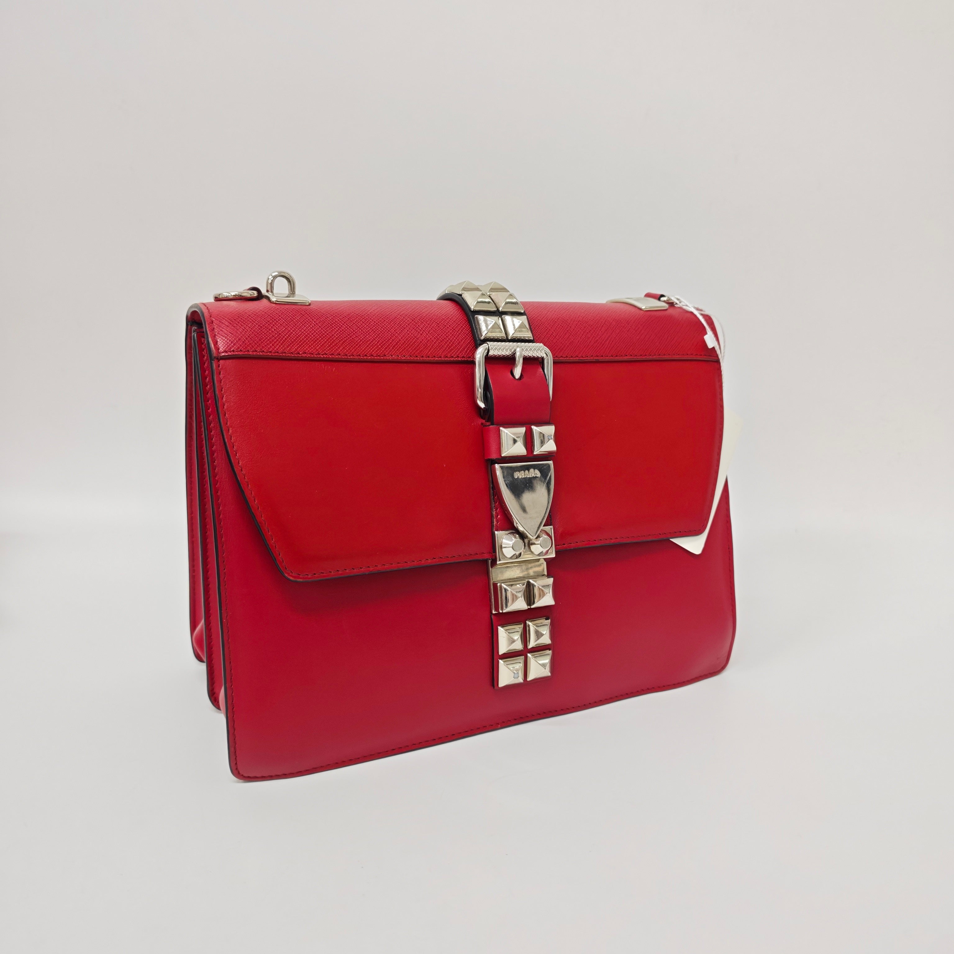 Prada Red Messenger Bag