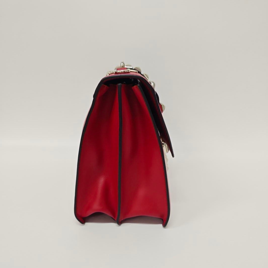 Prada Red Messenger Bag