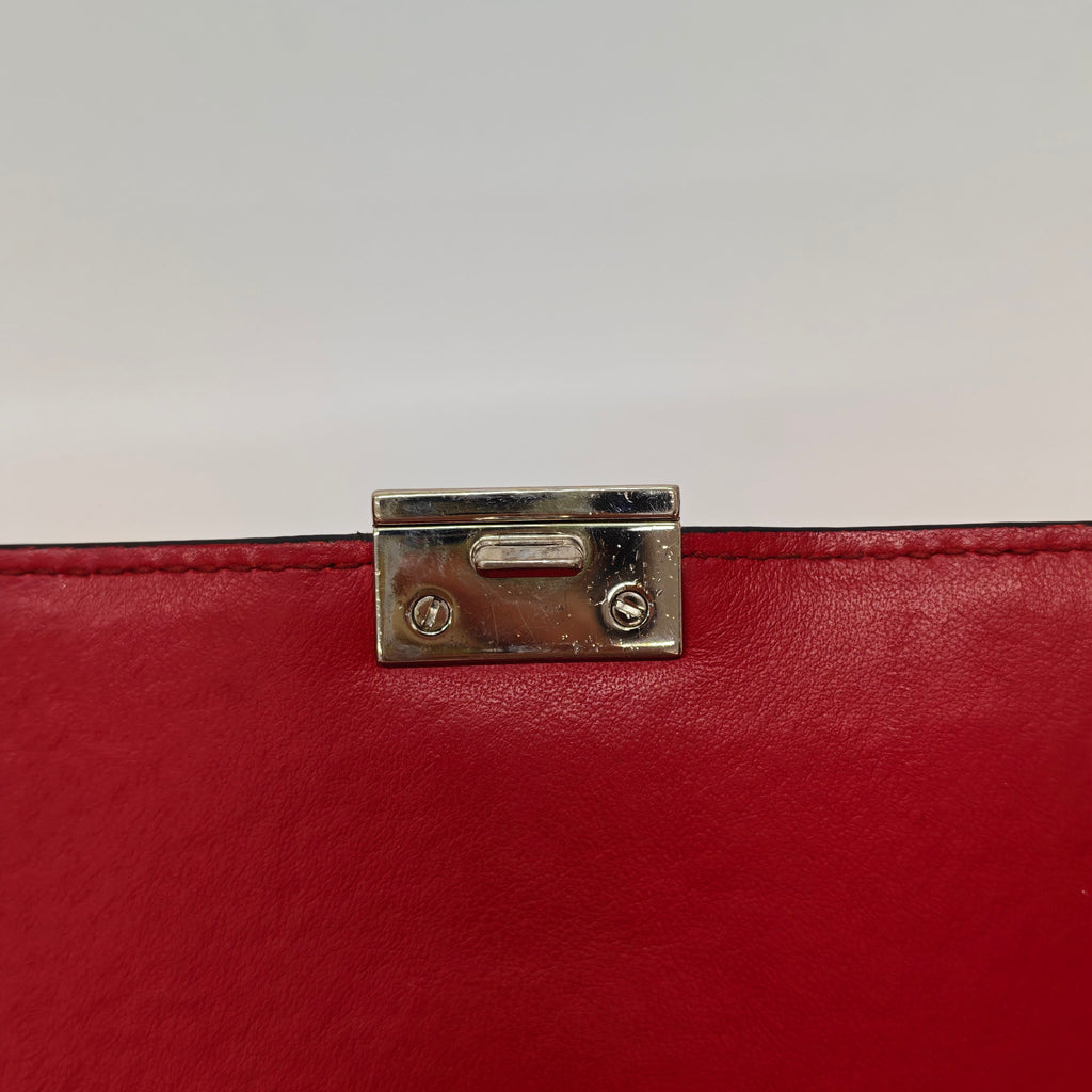 Prada Red Messenger Bag