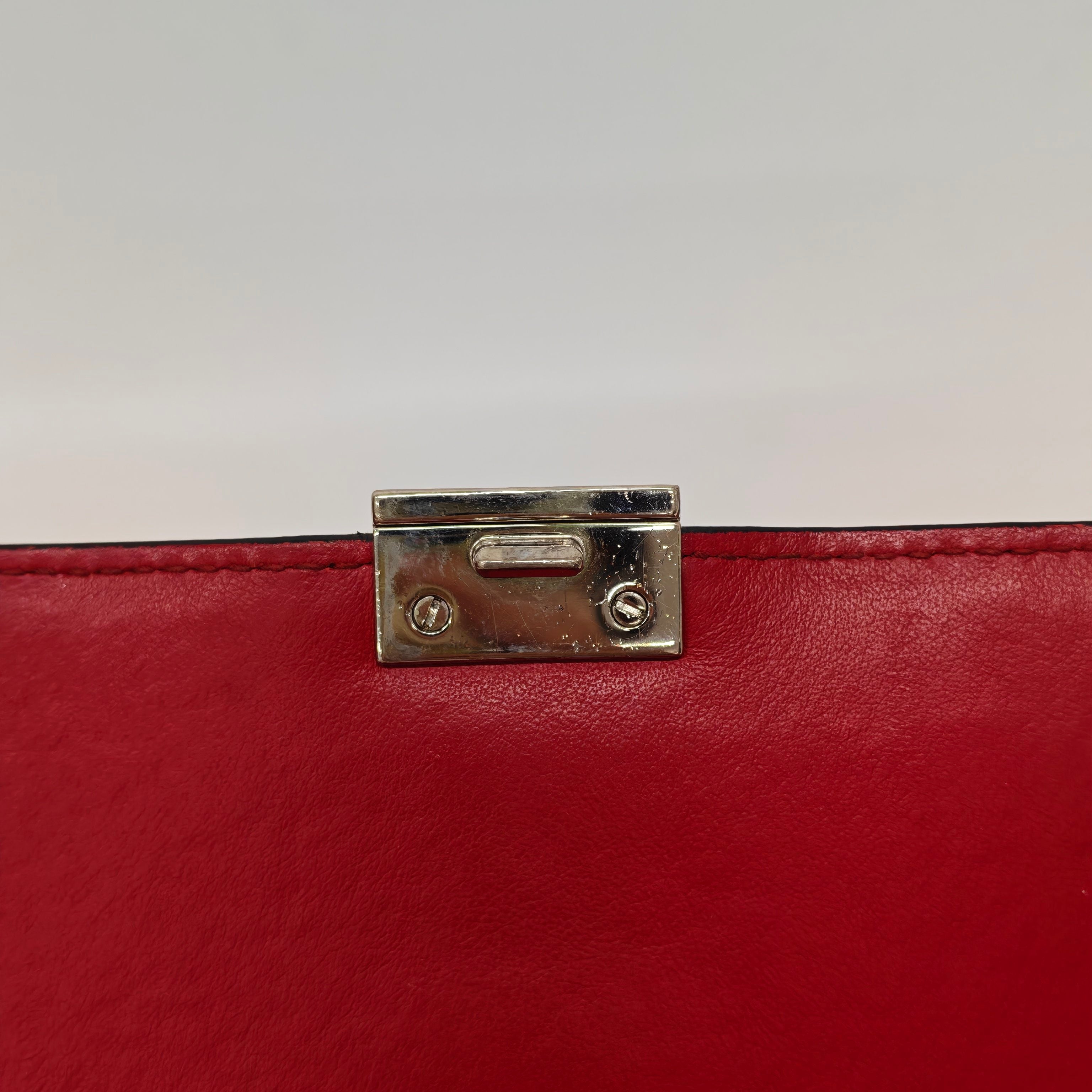 Prada Red Messenger Bag