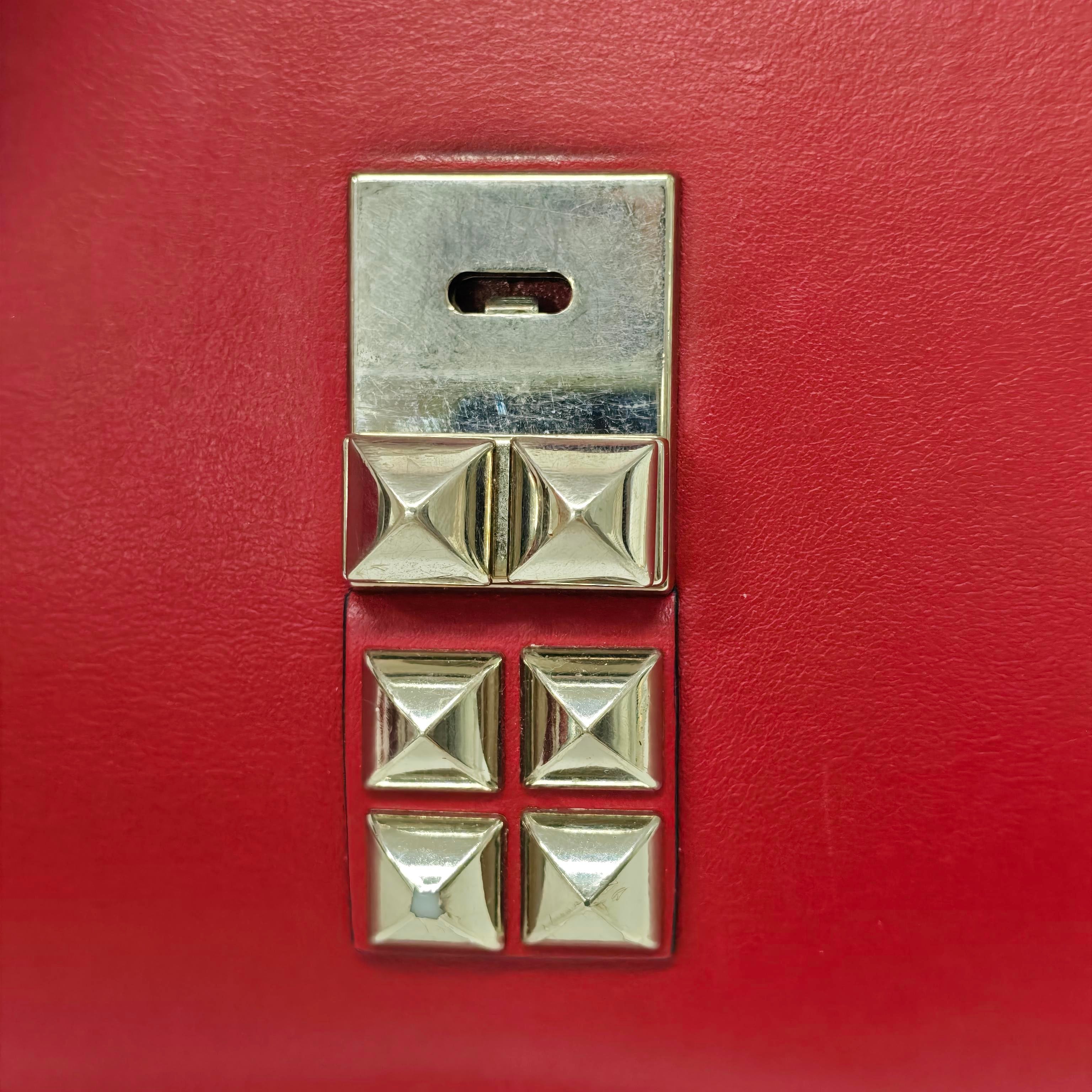 Prada Red Messenger Bag