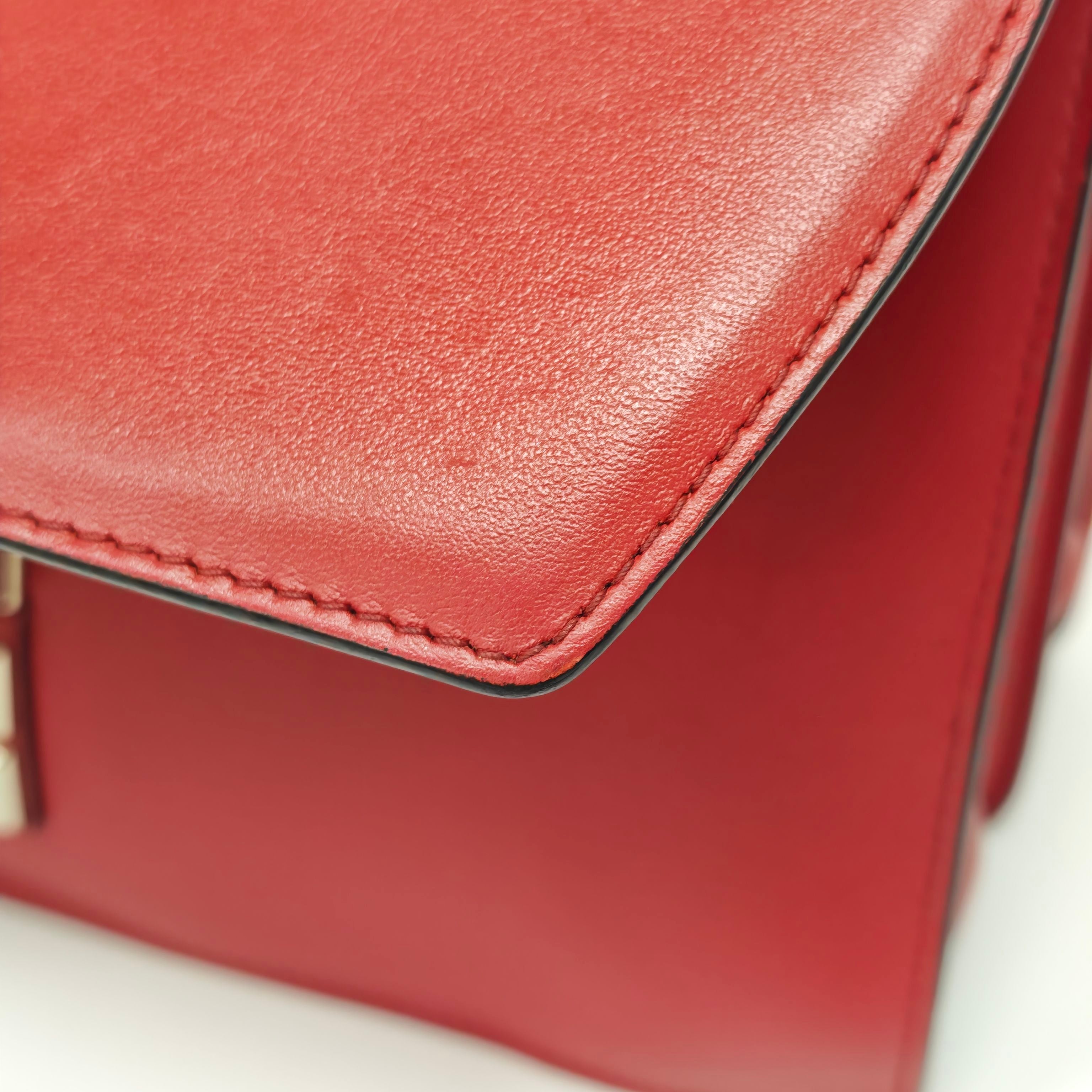 Prada Red Messenger Bag