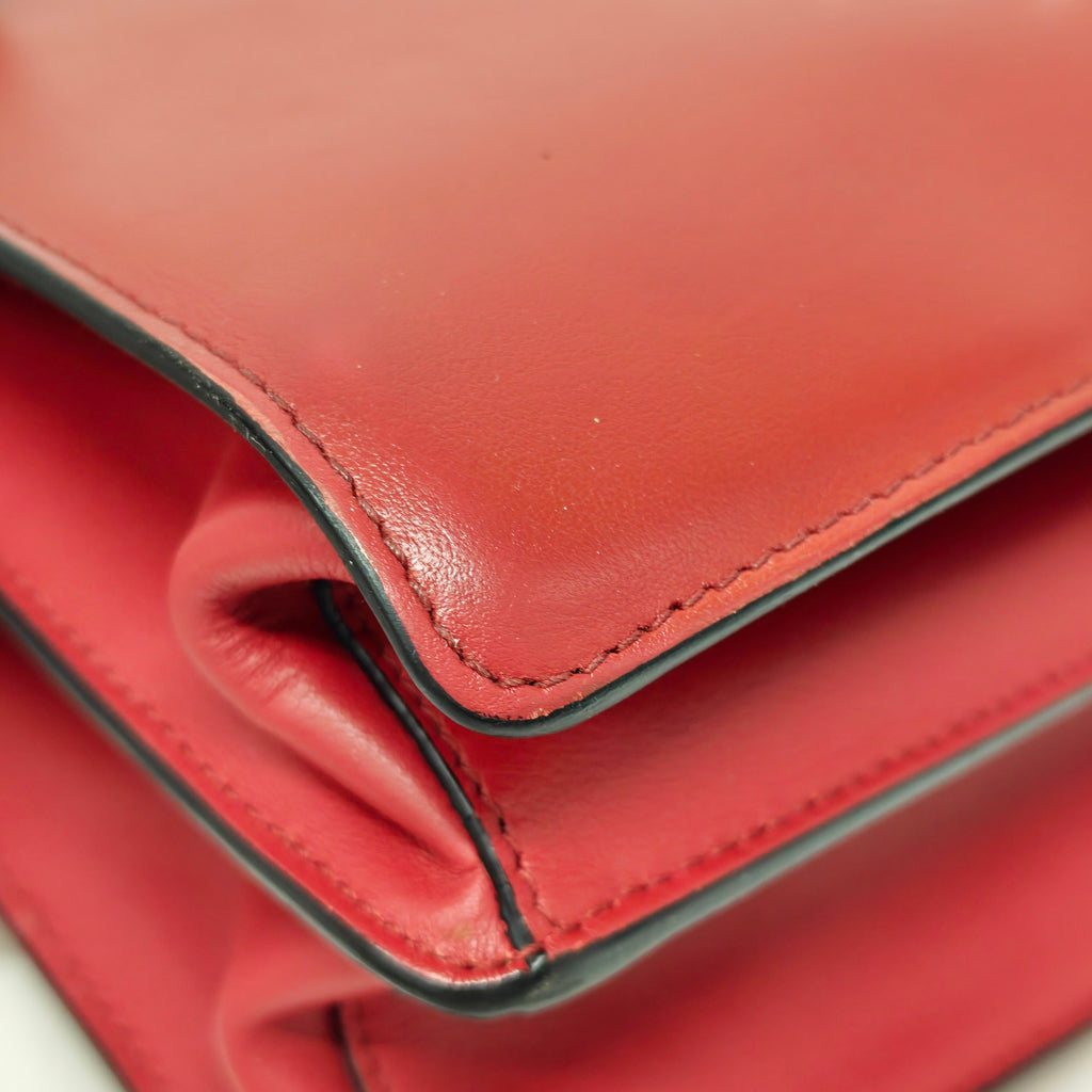 Prada Red Messenger Bag
