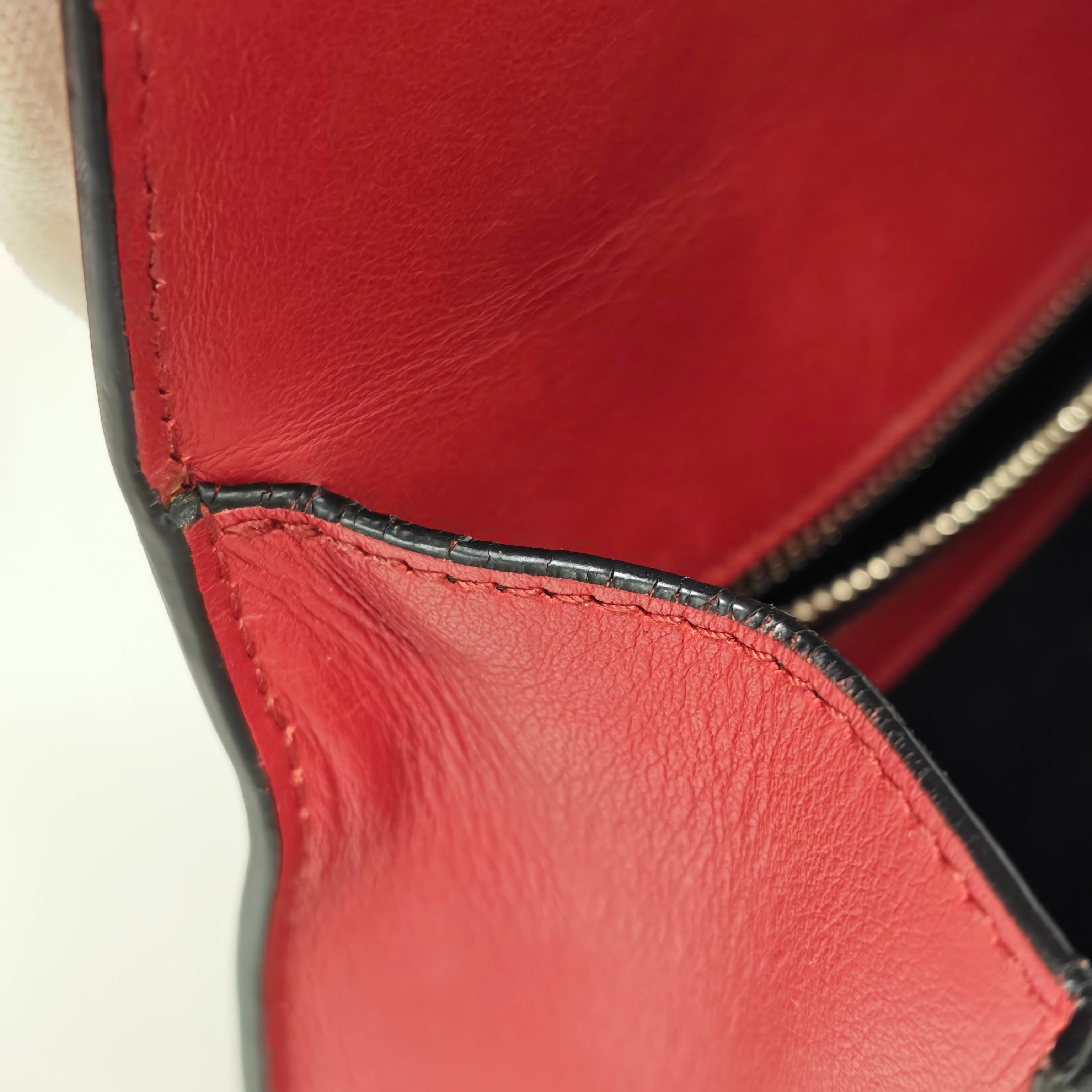 Prada Red Messenger Bag
