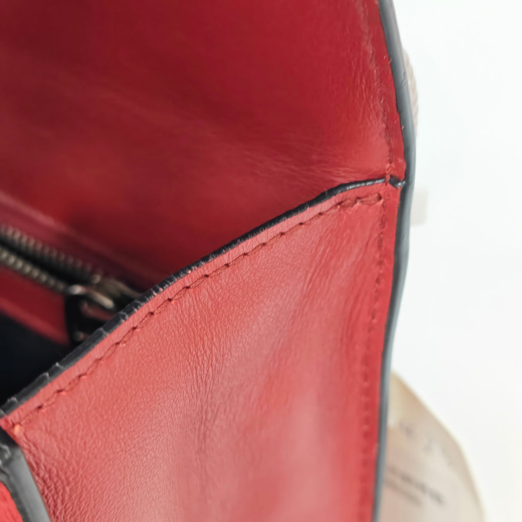 Prada Red Messenger Bag