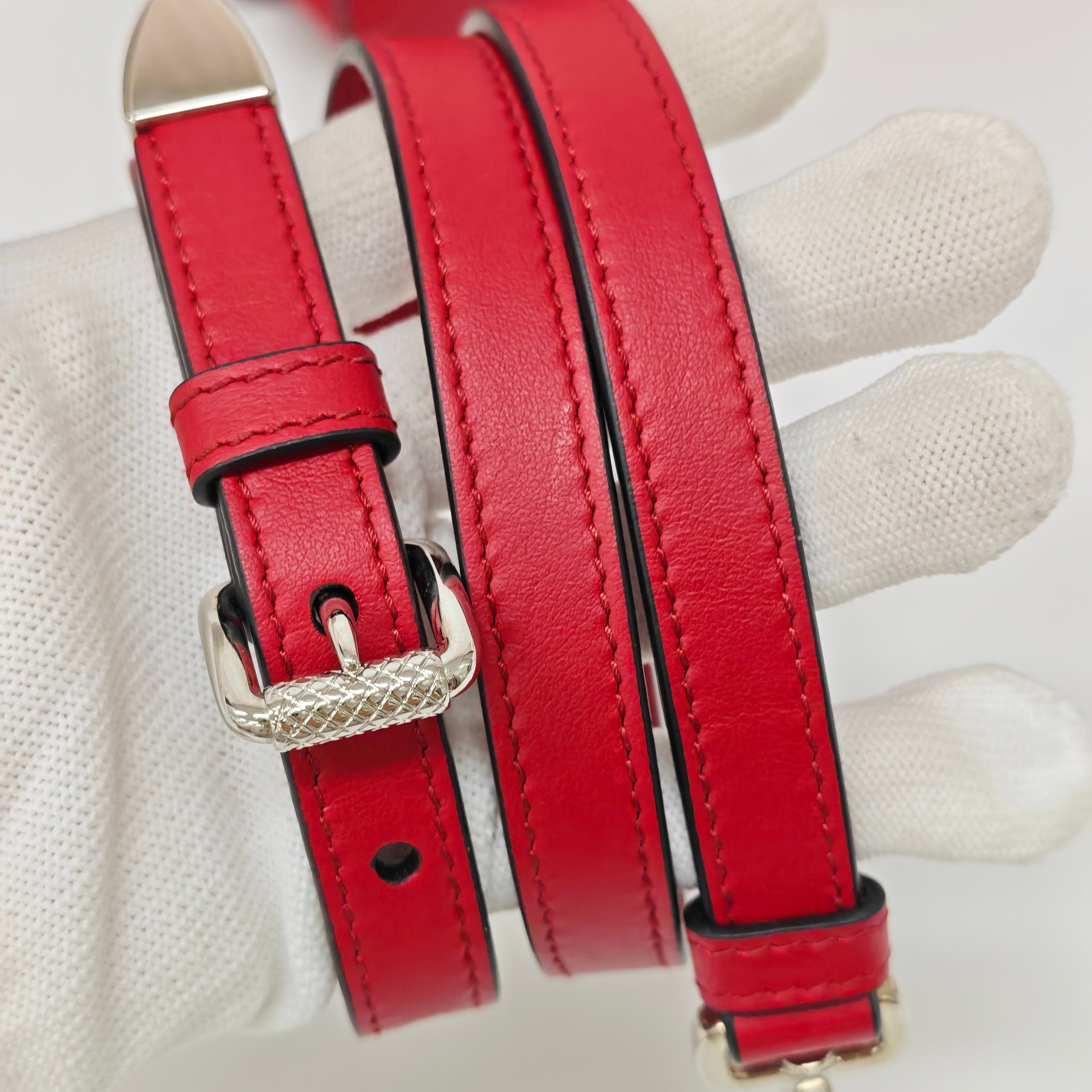 Prada Red Messenger Bag