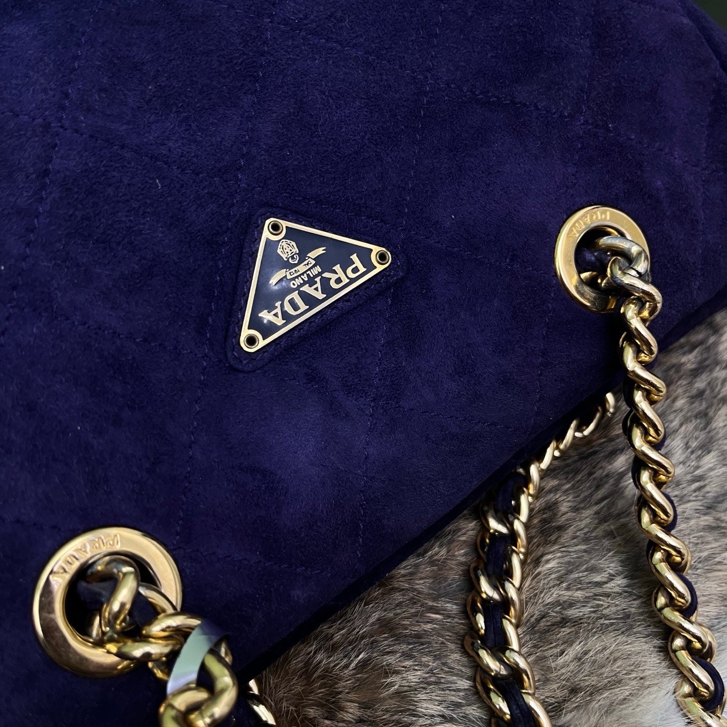 Prada Alcantara Purple