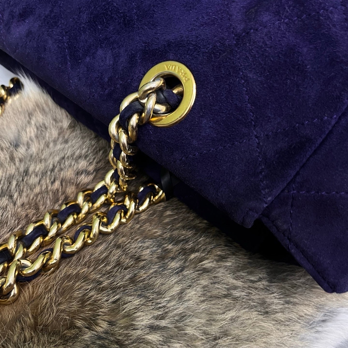 Prada Alcantara Purple