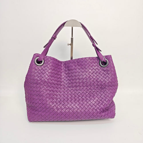 Bottega Veneta Purple Shoulder Bag