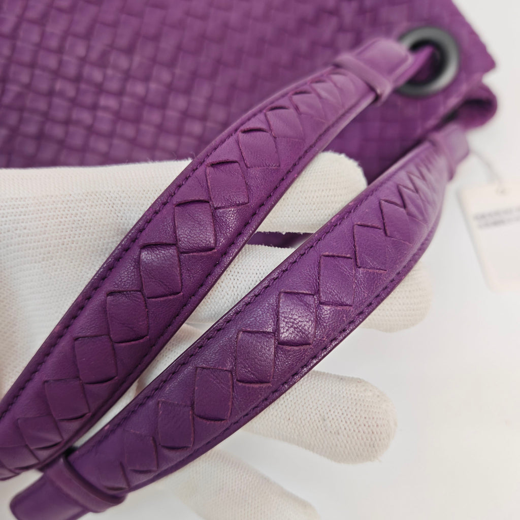 Bottega Veneta Purple Shoulder Bag