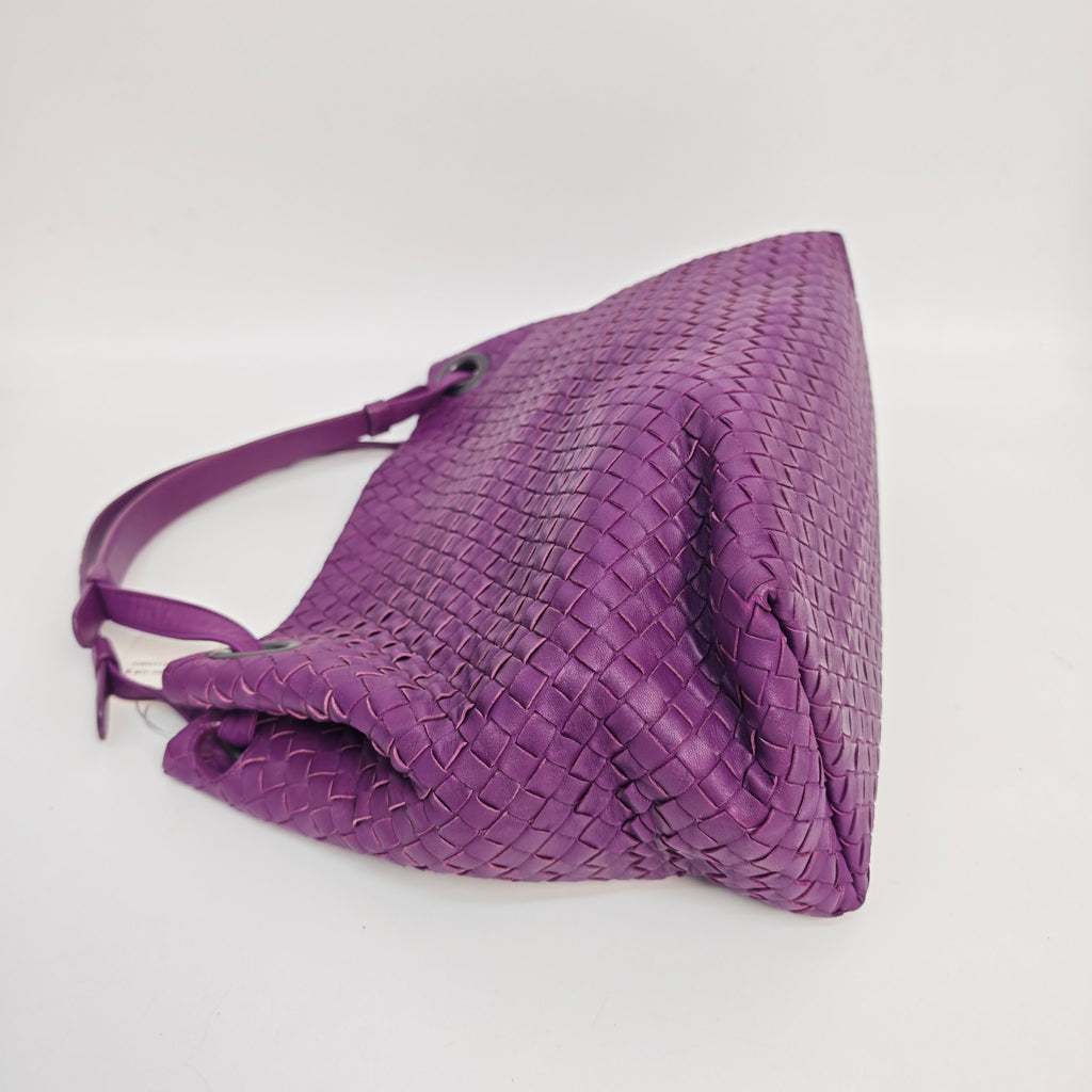 Bottega Veneta Purple Shoulder Bag