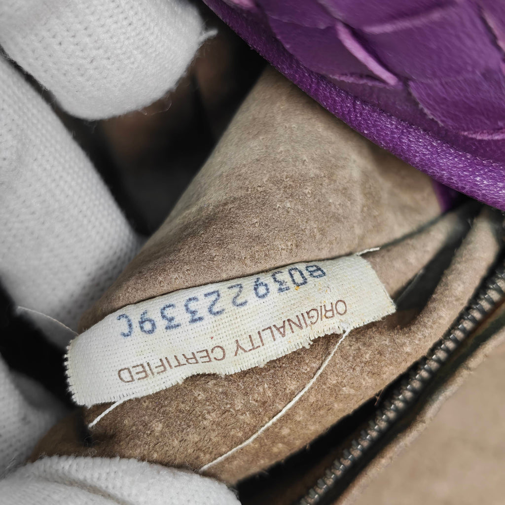 Bottega Veneta Purple Shoulder Bag