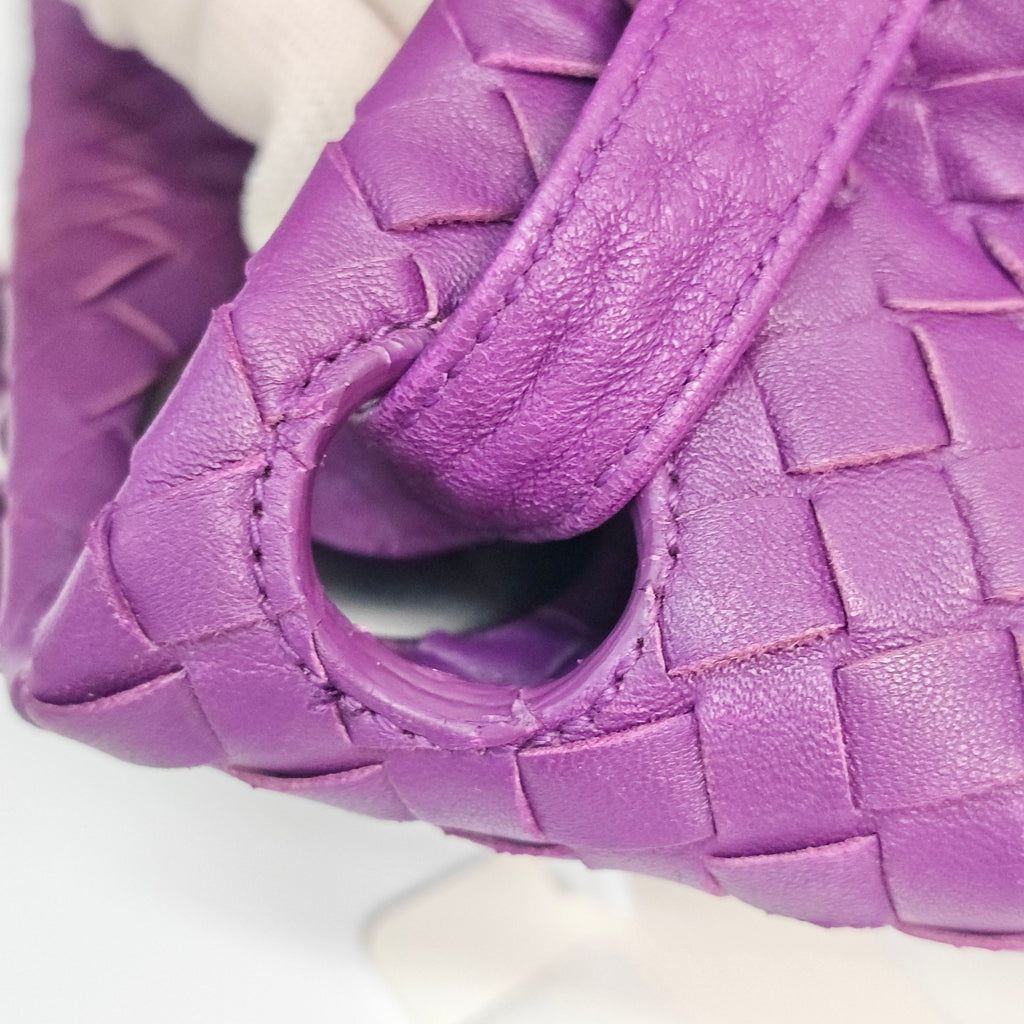 Bottega Veneta Purple Shoulder Bag
