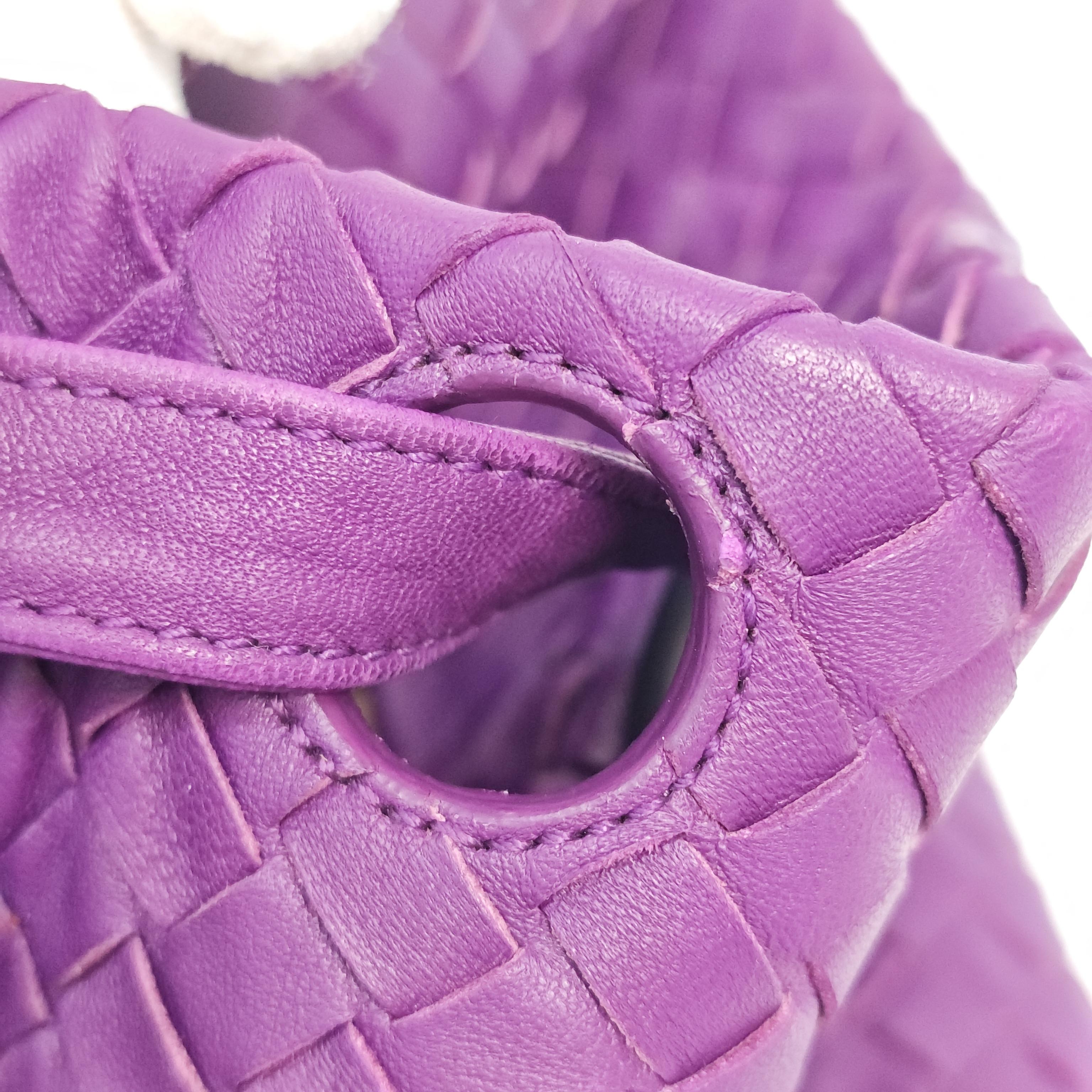 Bottega Veneta Purple Shoulder Bag