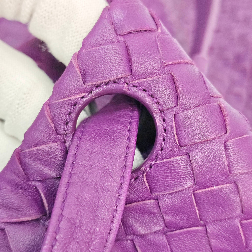 Bottega Veneta Purple Shoulder Bag