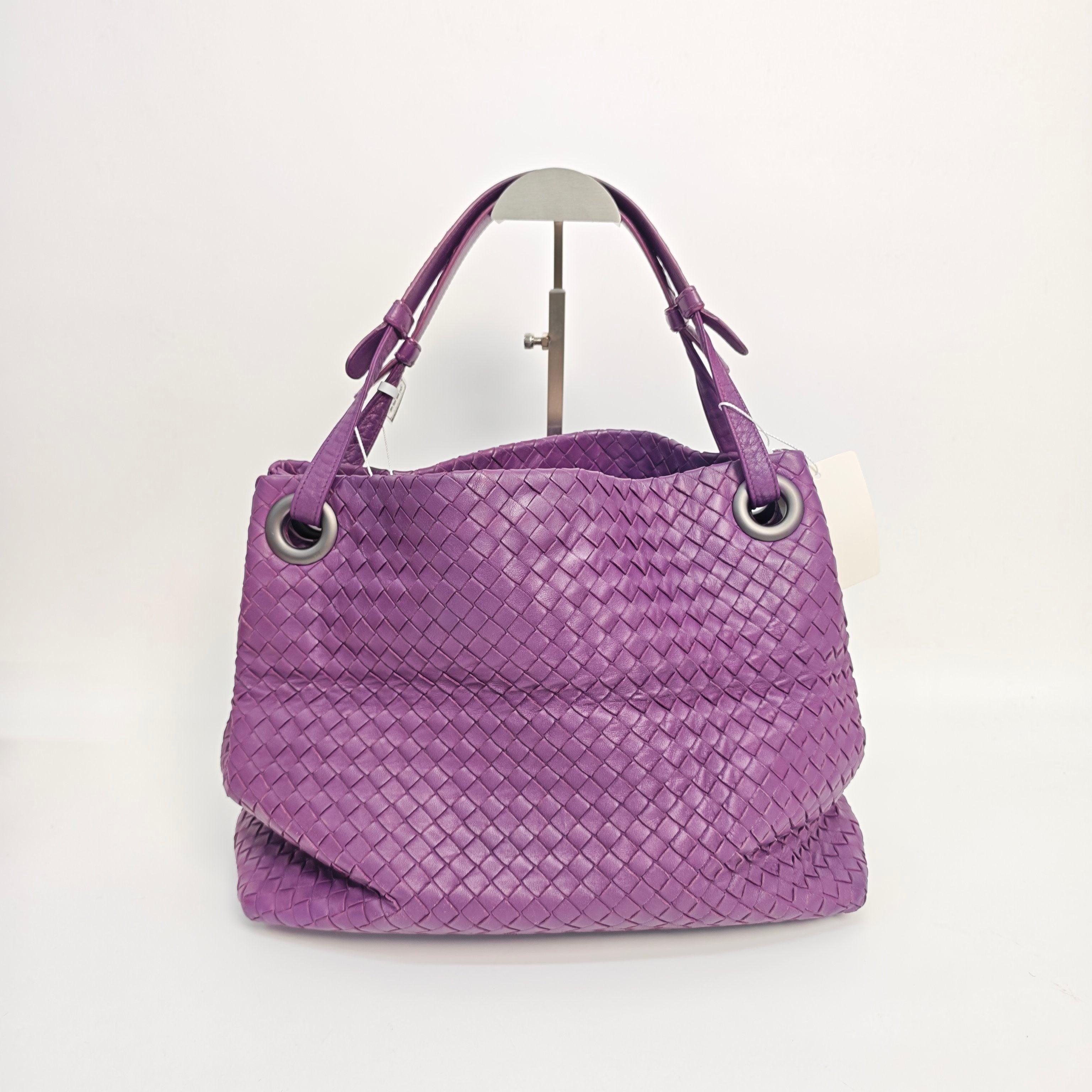 Bottega Veneta Purple Shoulder Bag
