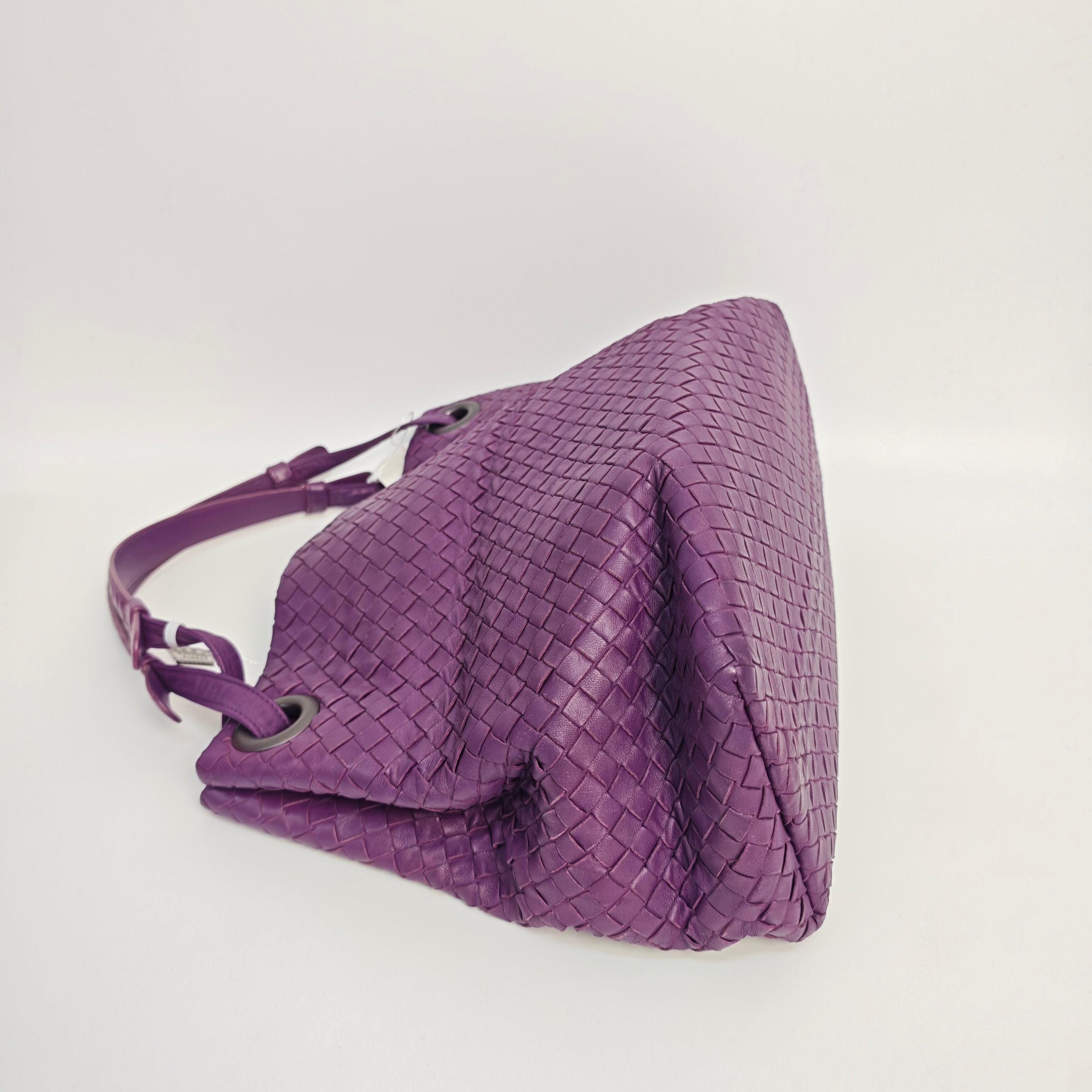 Bottega Veneta Purple Shoulder Bag