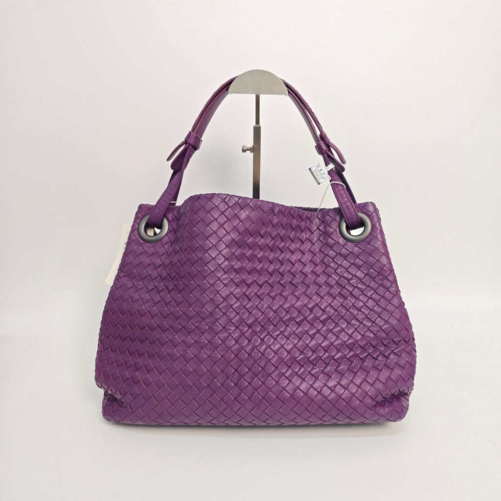 Bottega Veneta Purple Shoulder Bag