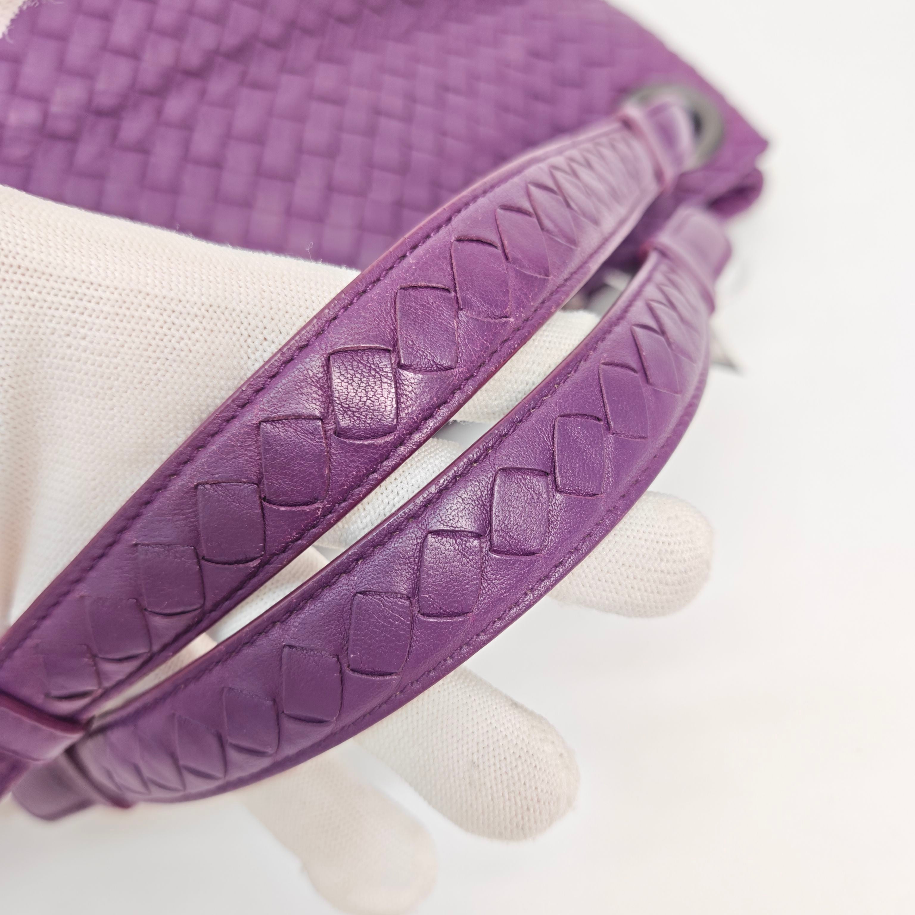 Bottega Veneta Purple Shoulder Bag