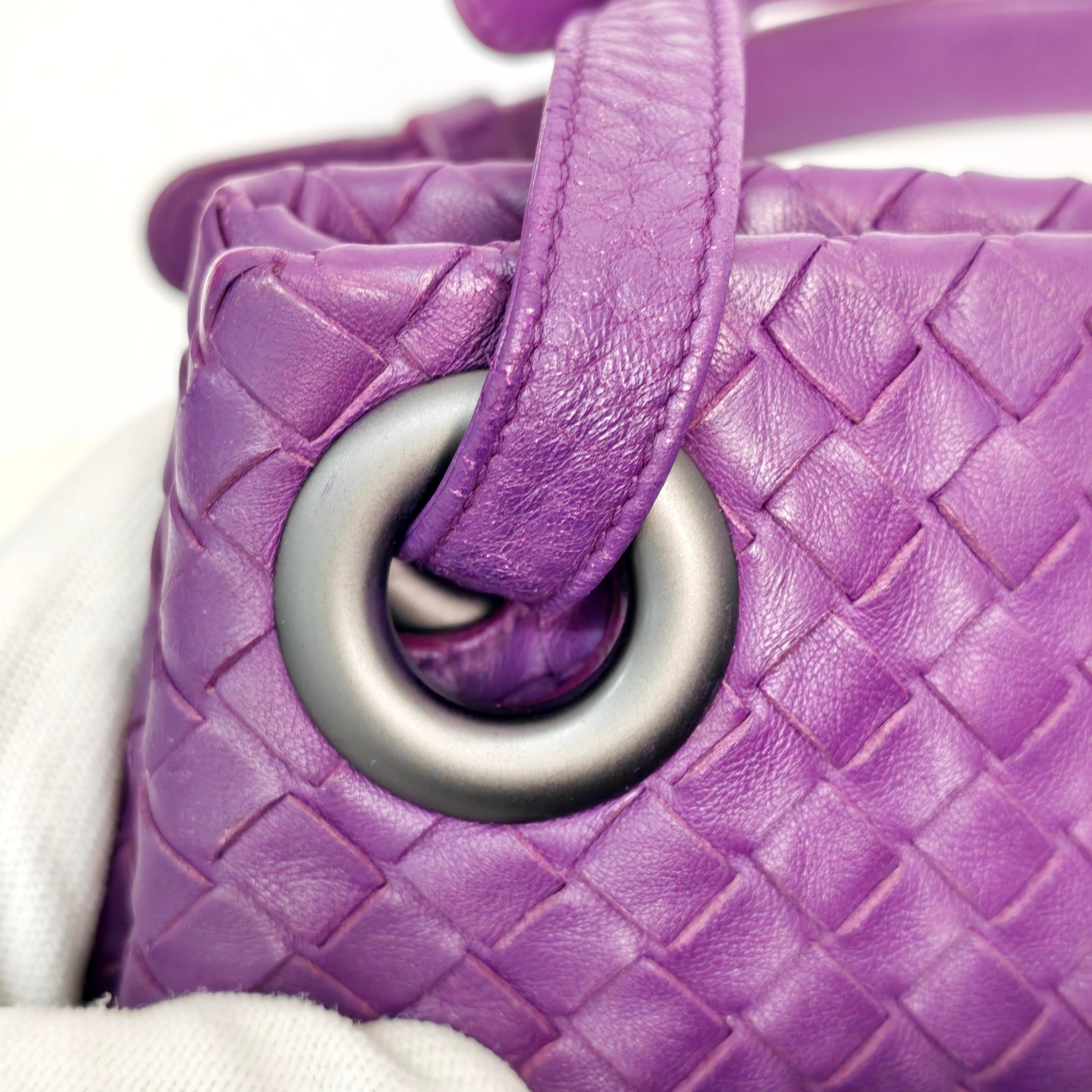 Bottega Veneta Purple Shoulder Bag