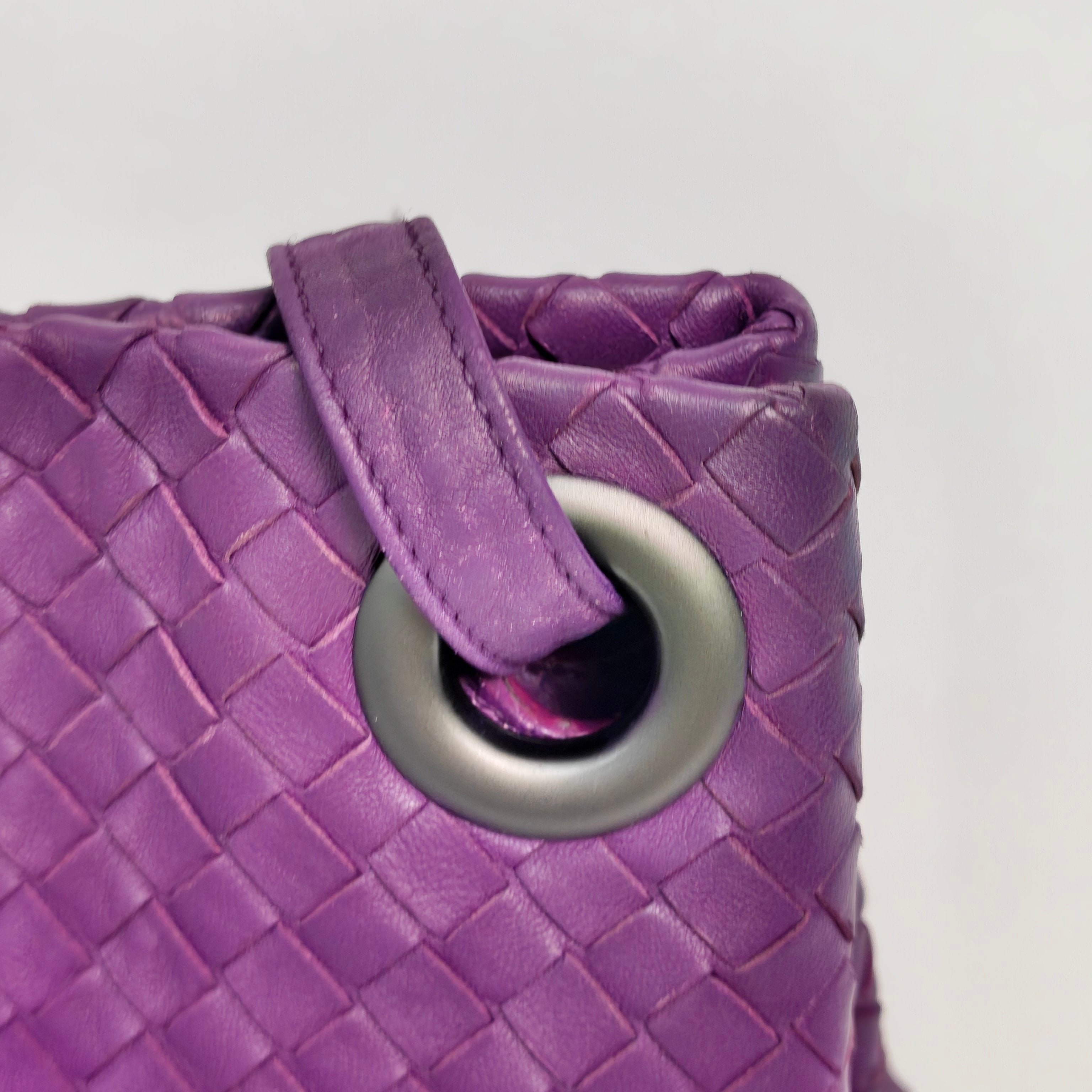 Bottega Veneta Purple Shoulder Bag