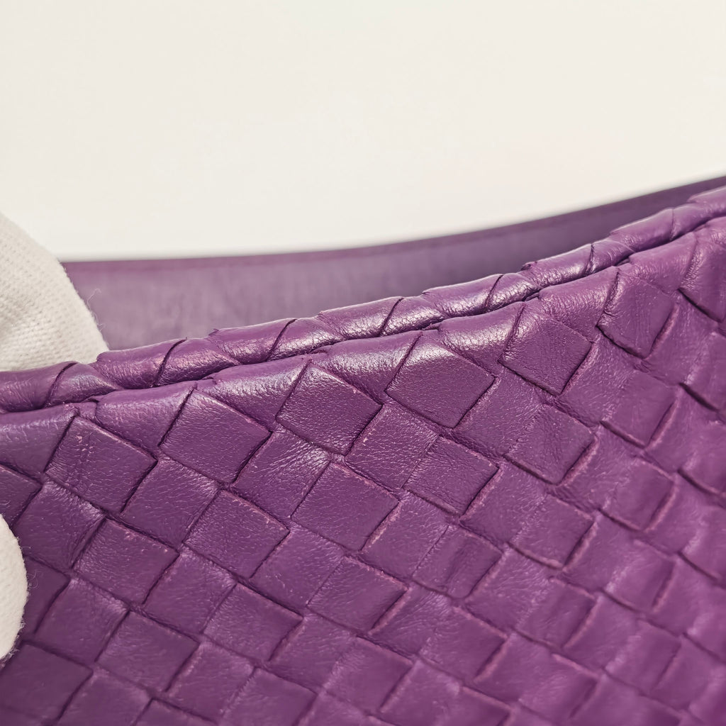Bottega Veneta Purple Shoulder Bag