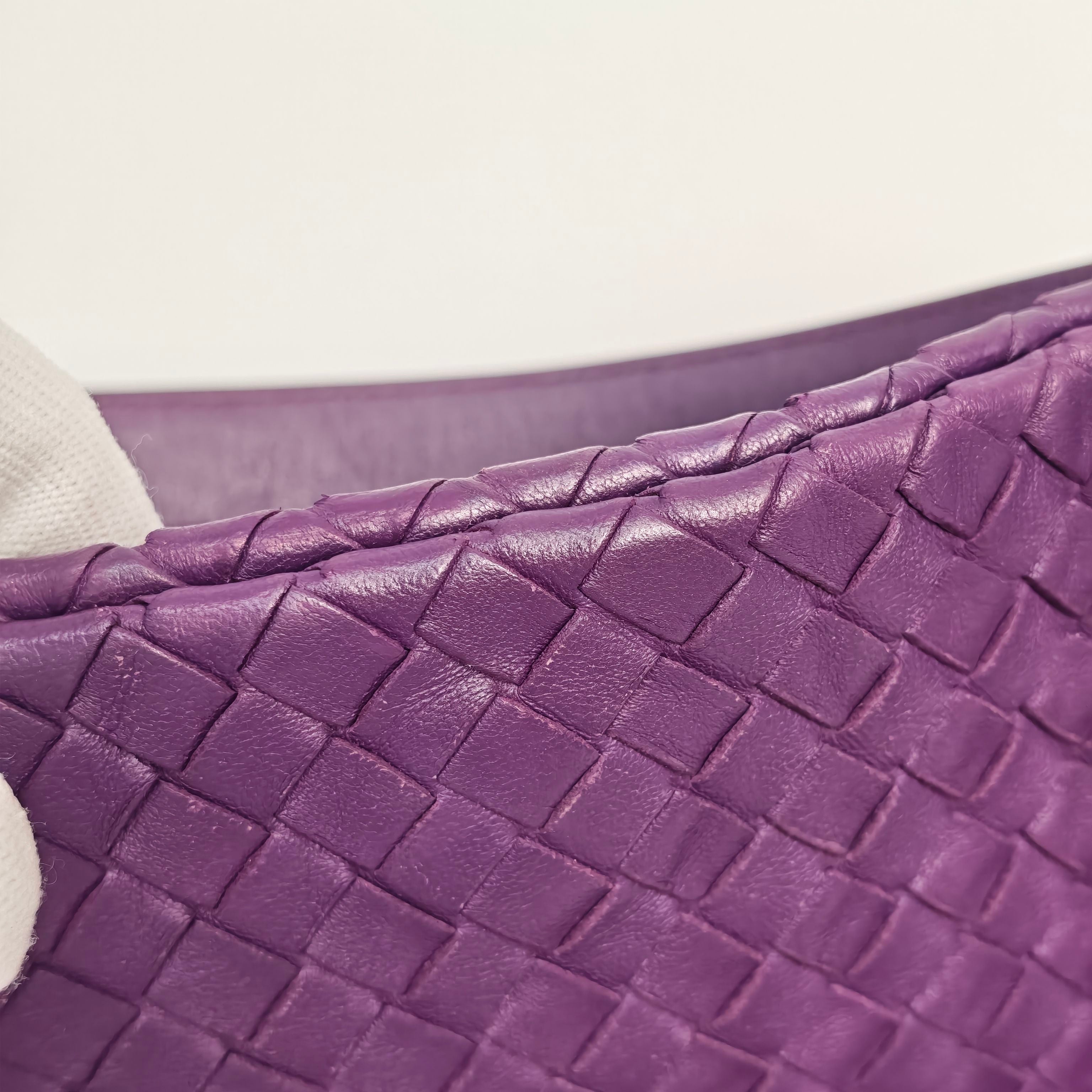 Bottega Veneta Purple Shoulder Bag