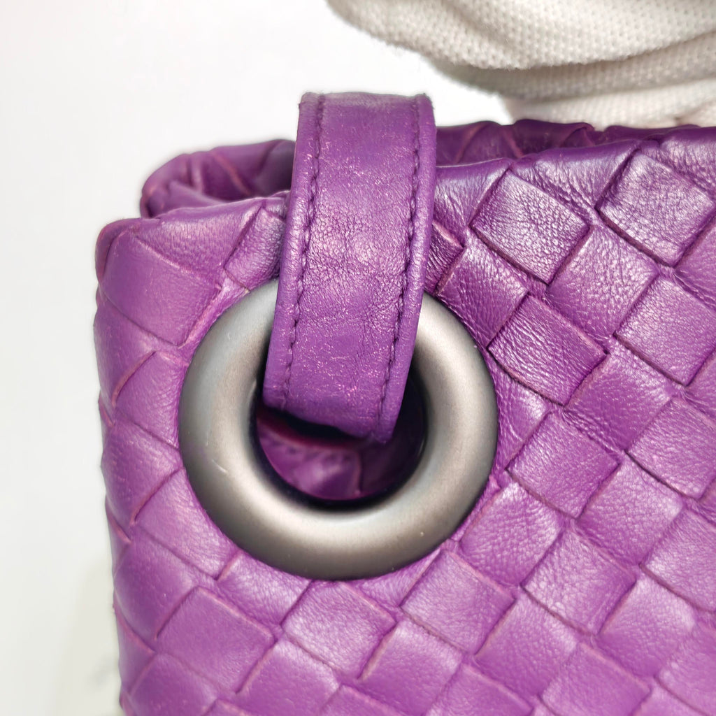 Bottega Veneta Purple Shoulder Bag