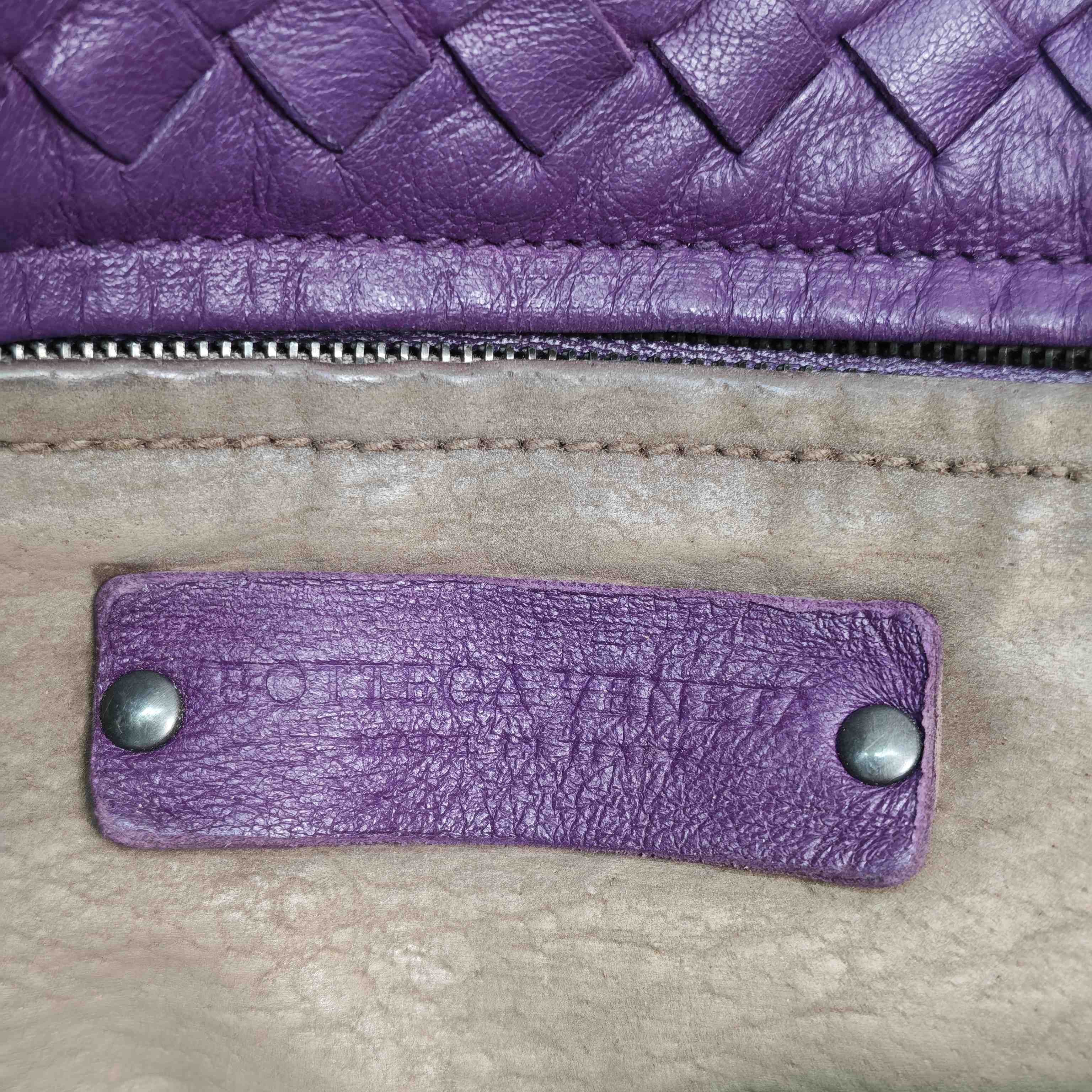 Bottega Veneta Purple Shoulder Bag