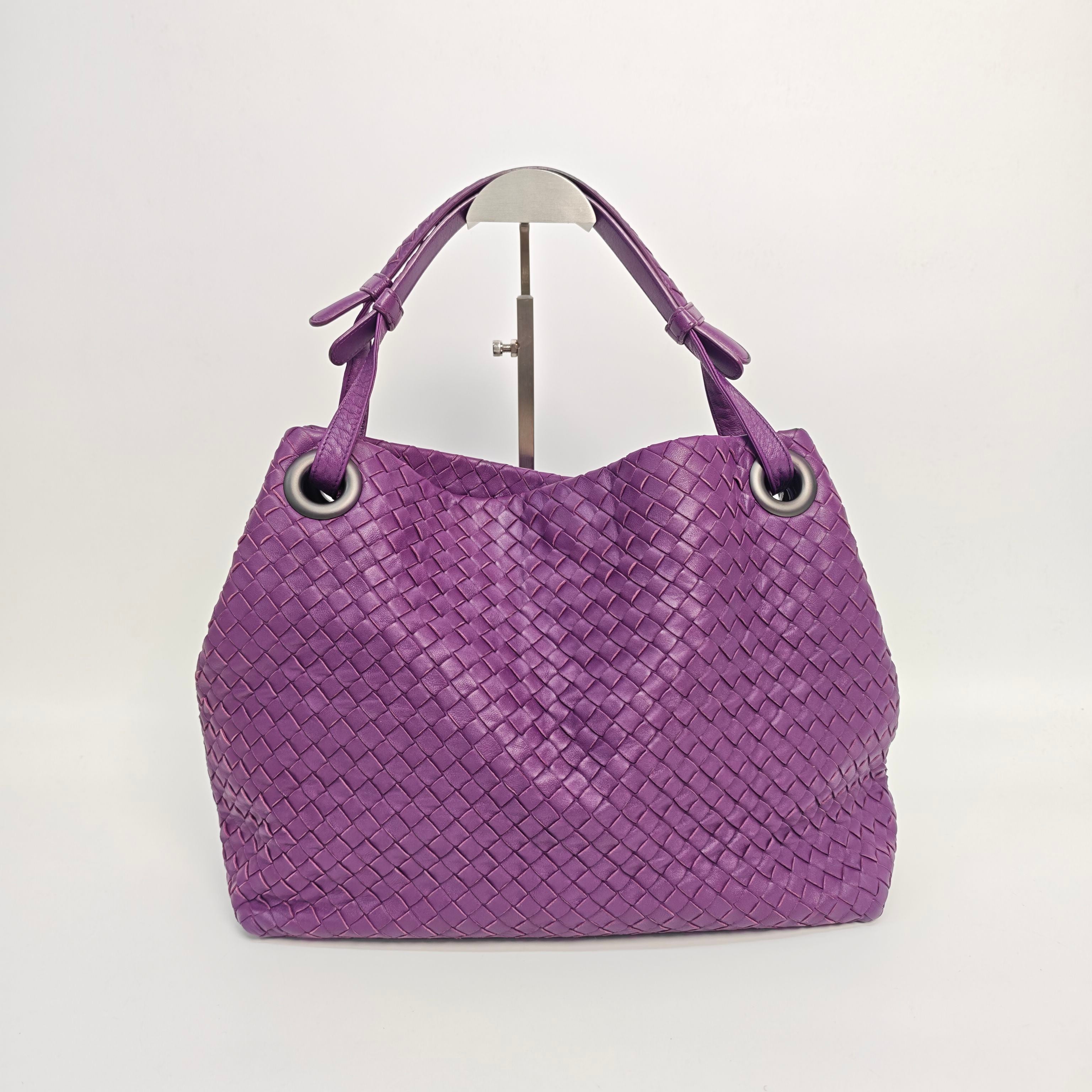 Bottega Veneta Purple Shoulder Bag