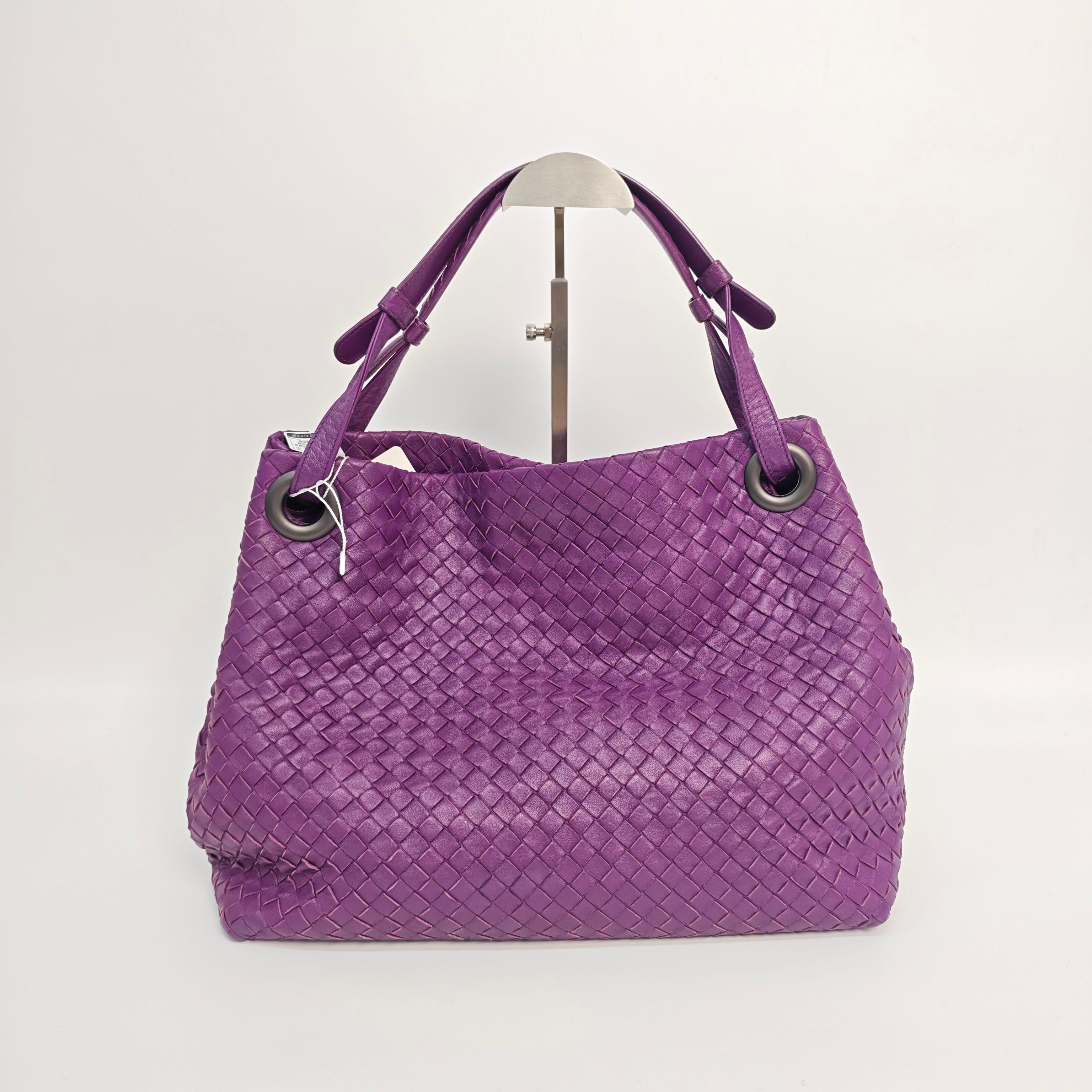 Bottega Veneta Purple Shoulder Bag