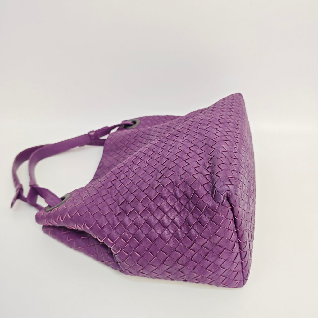 Bottega Veneta Purple Shoulder Bag