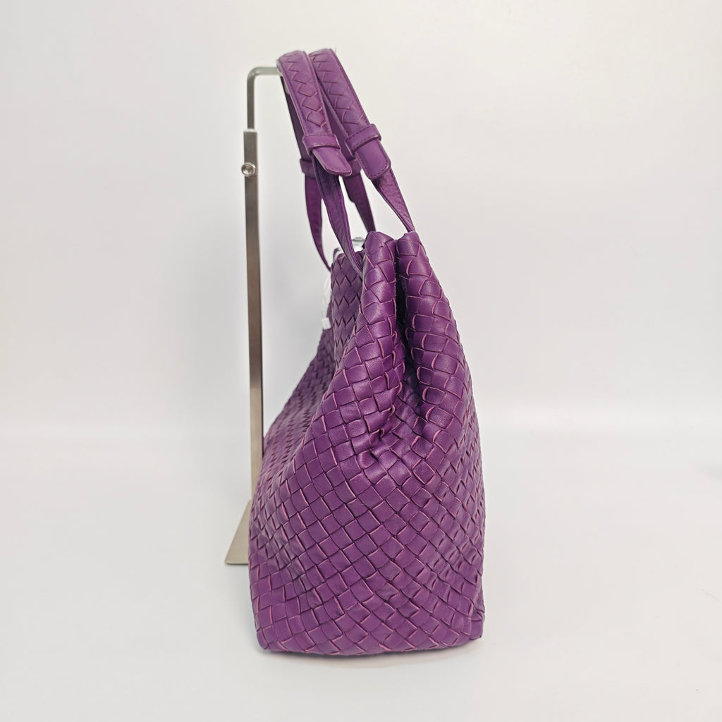 Bottega Veneta Purple Shoulder Bag