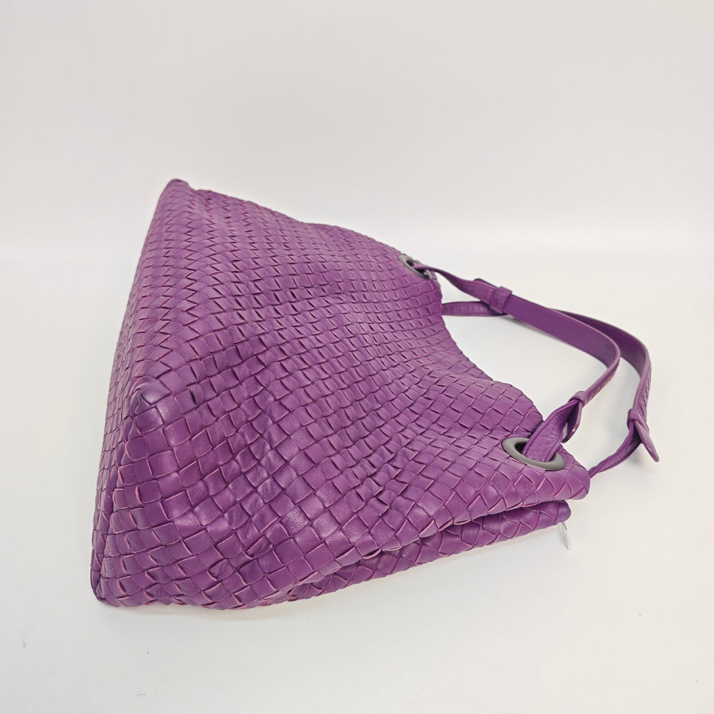 Bottega Veneta Purple Shoulder Bag