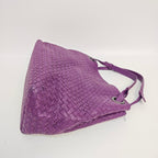 Bottega Veneta Purple Shoulder Bag