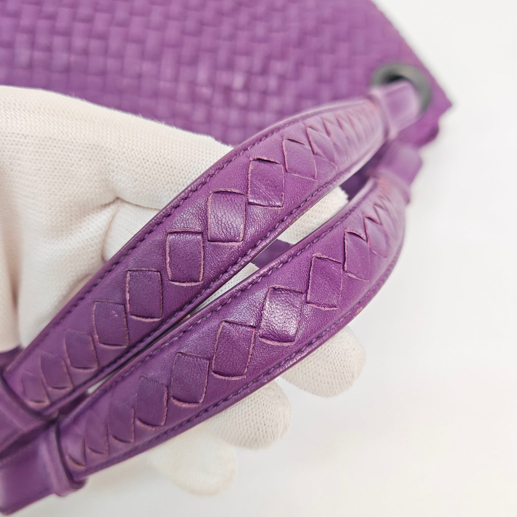 Bottega Veneta Purple Shoulder Bag