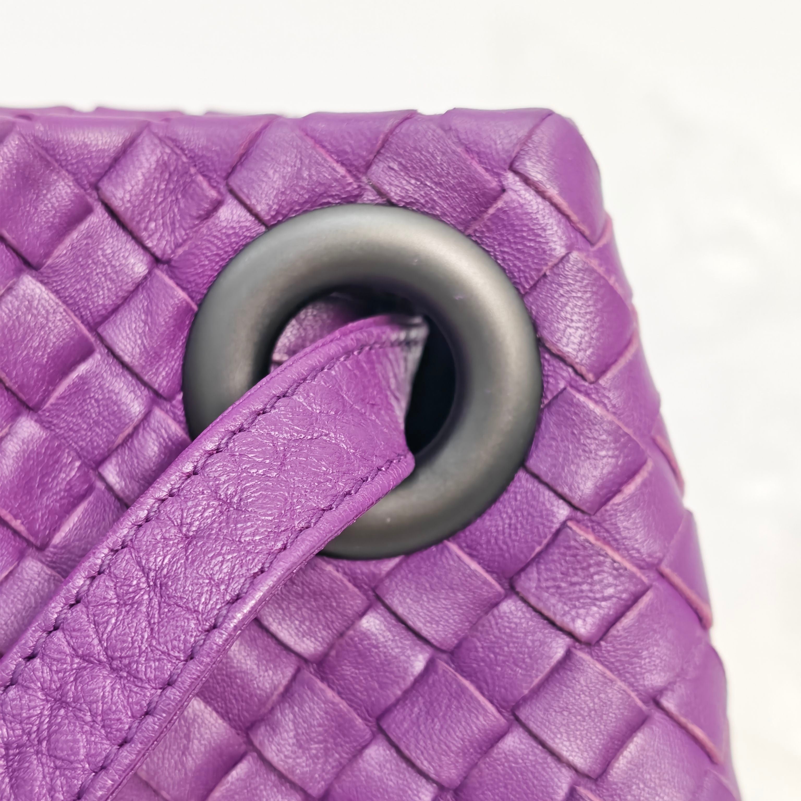 Bottega Veneta Purple Shoulder Bag