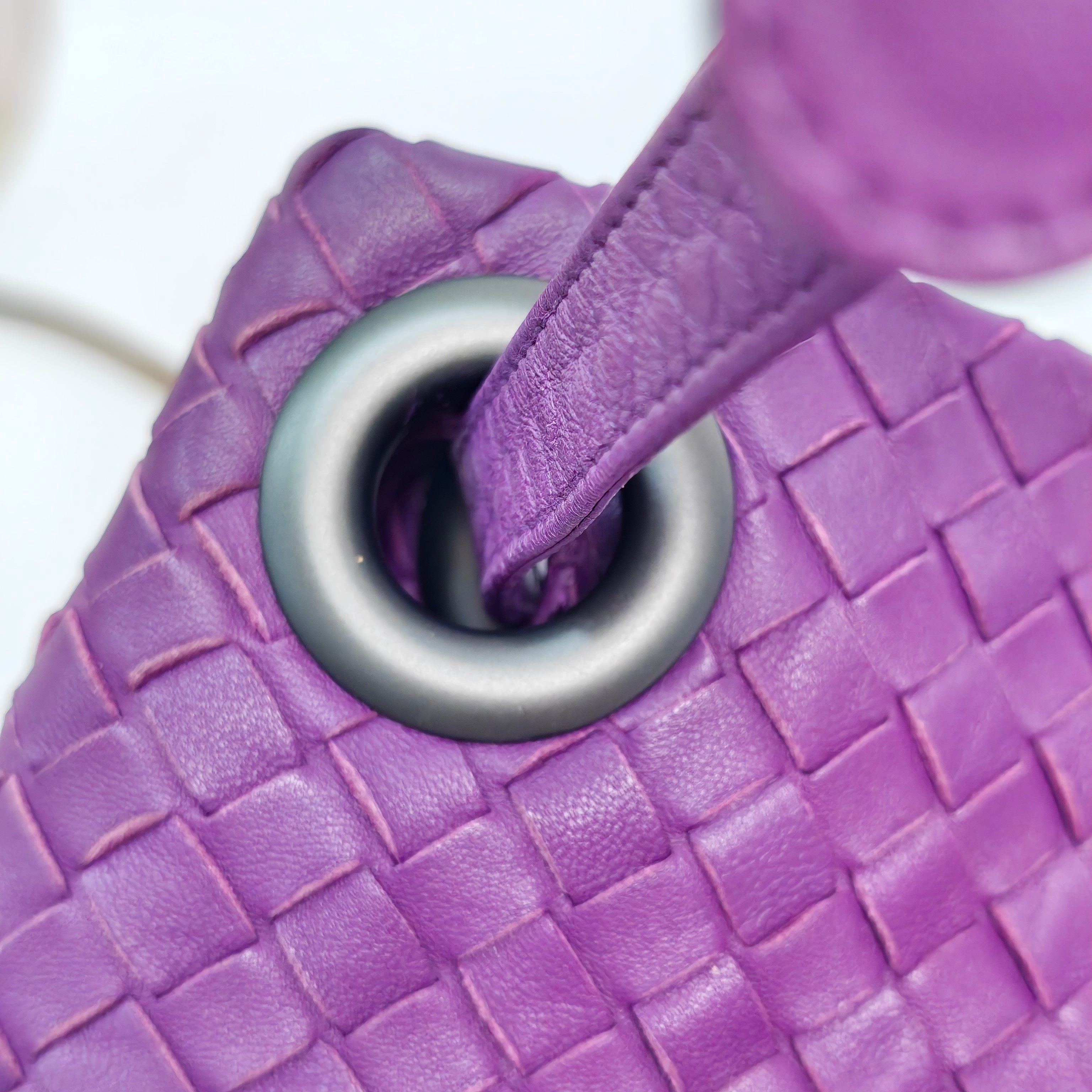 Bottega Veneta Purple Shoulder Bag