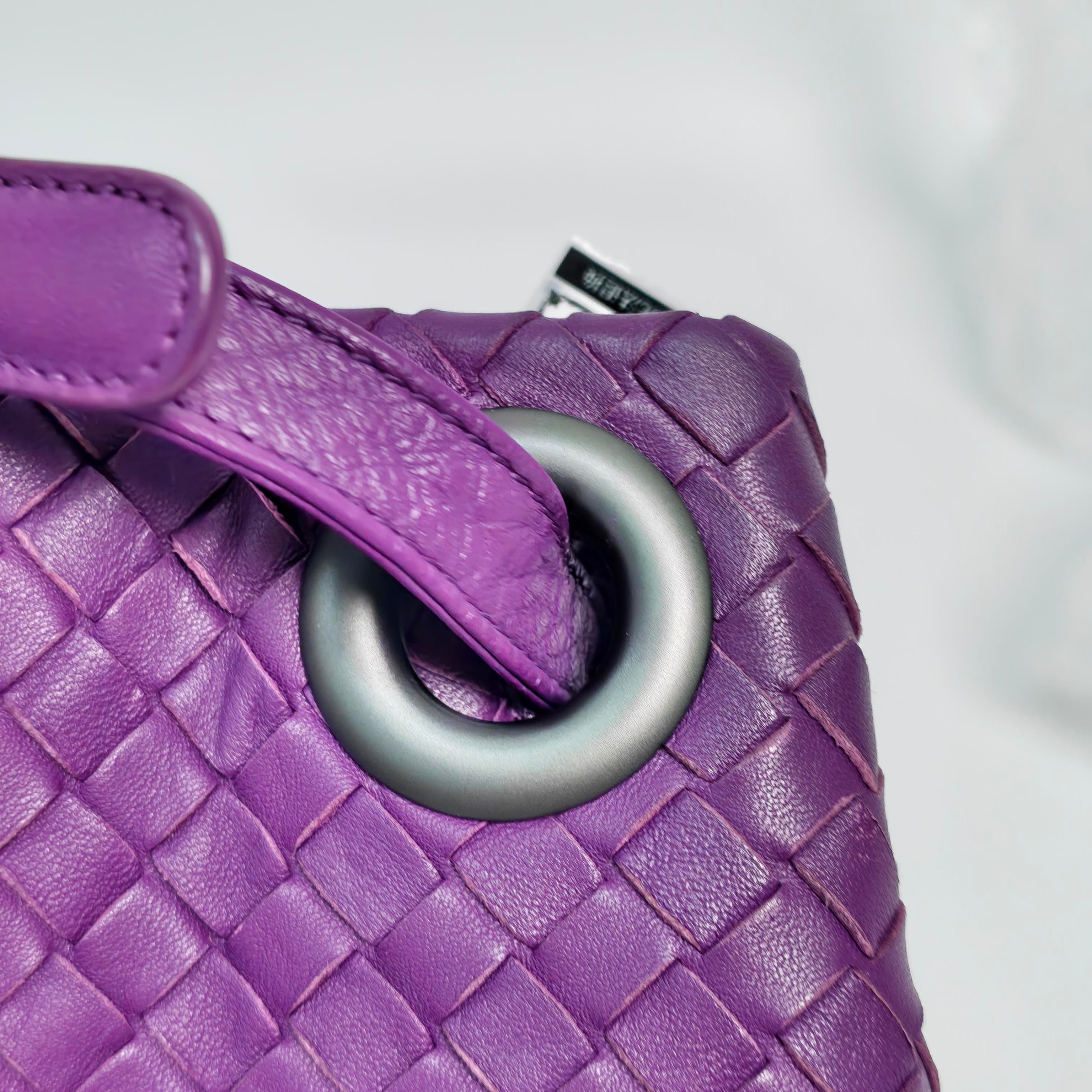Bottega Veneta Purple Shoulder Bag