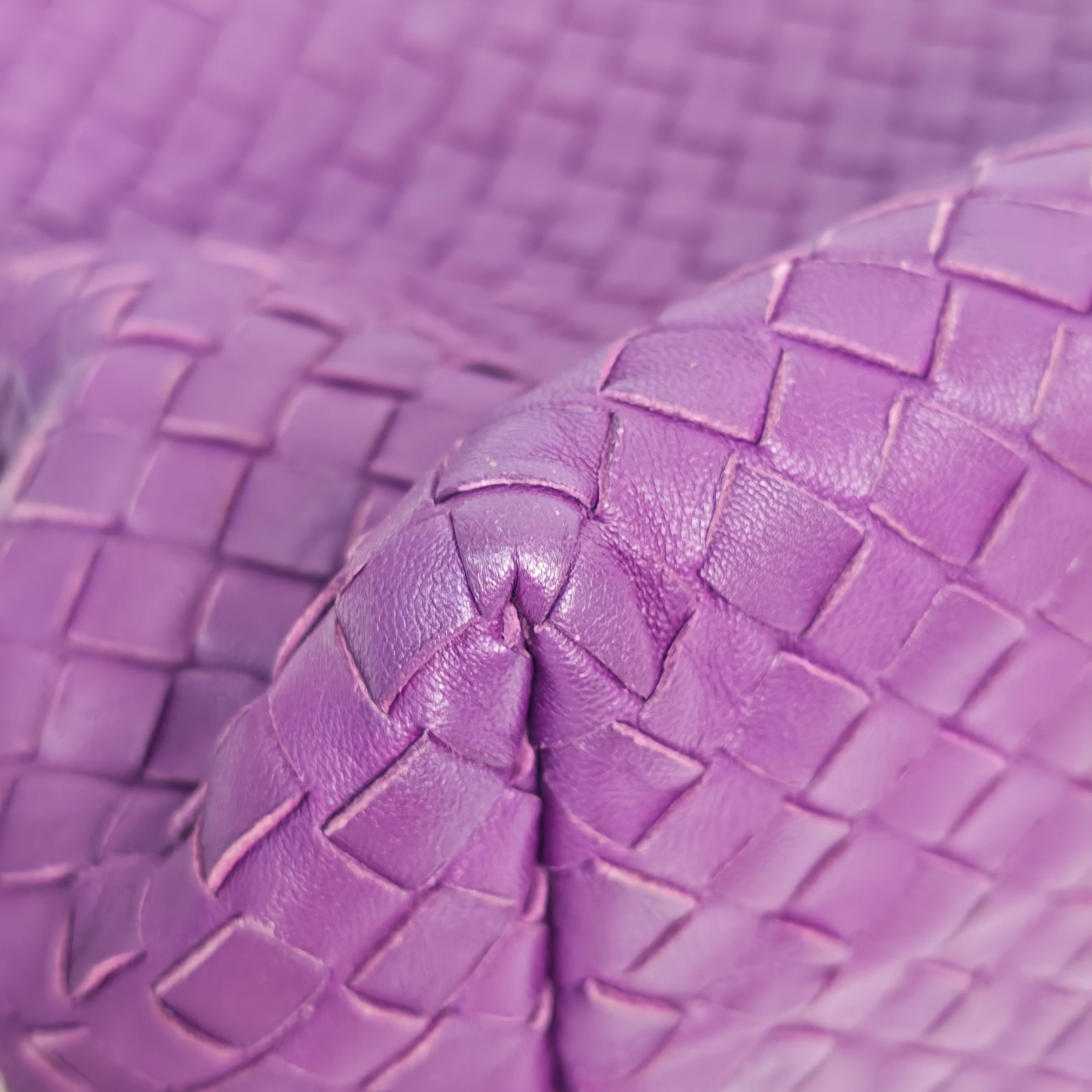 Bottega Veneta Purple Shoulder Bag