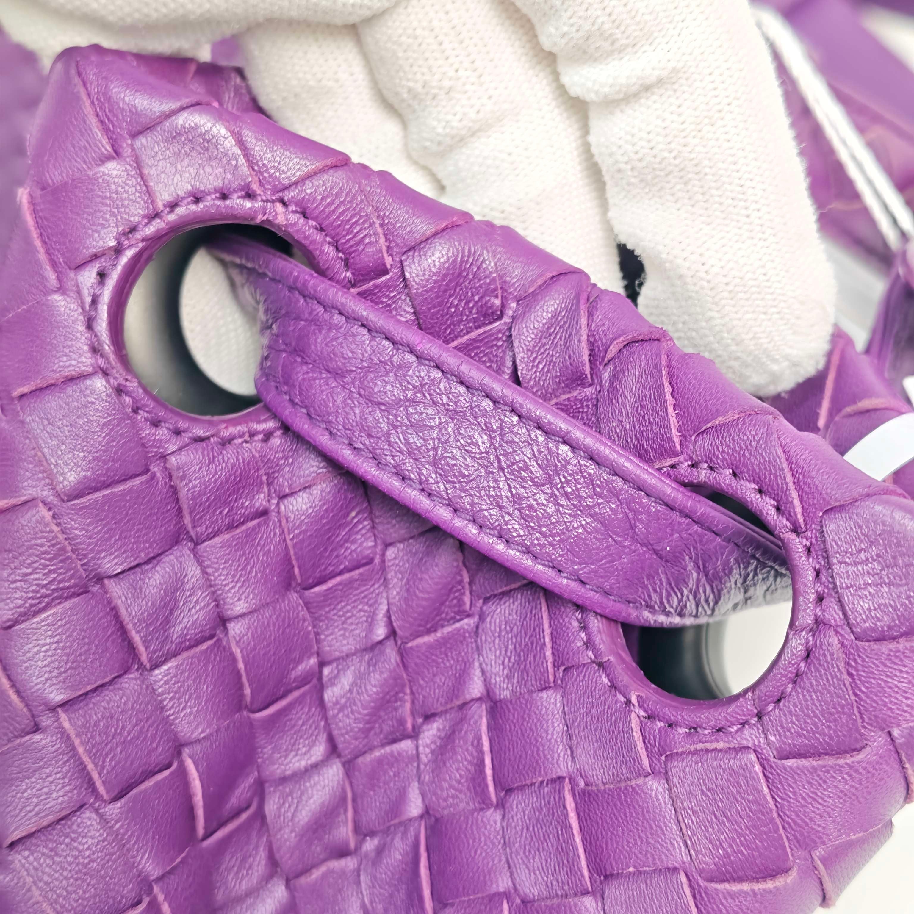 Bottega Veneta Purple Shoulder Bag