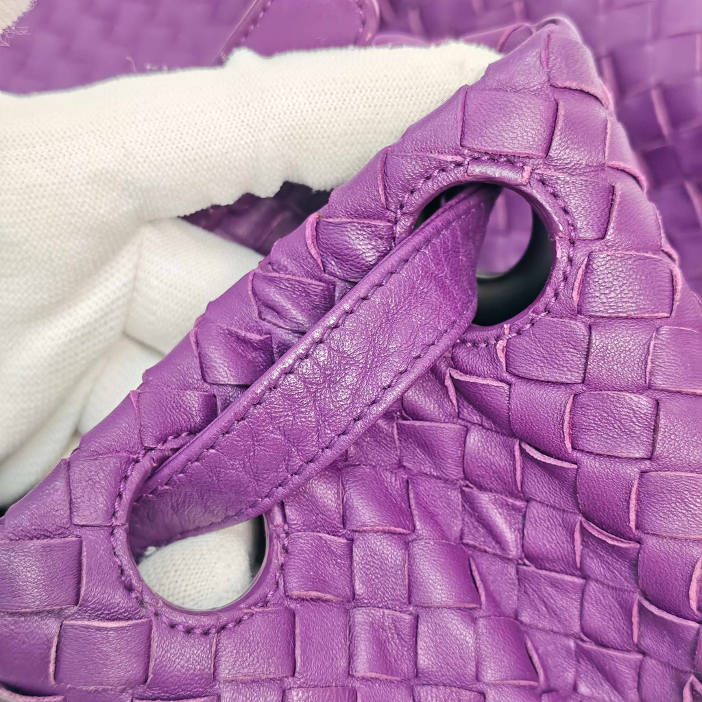 Bottega Veneta Purple Shoulder Bag