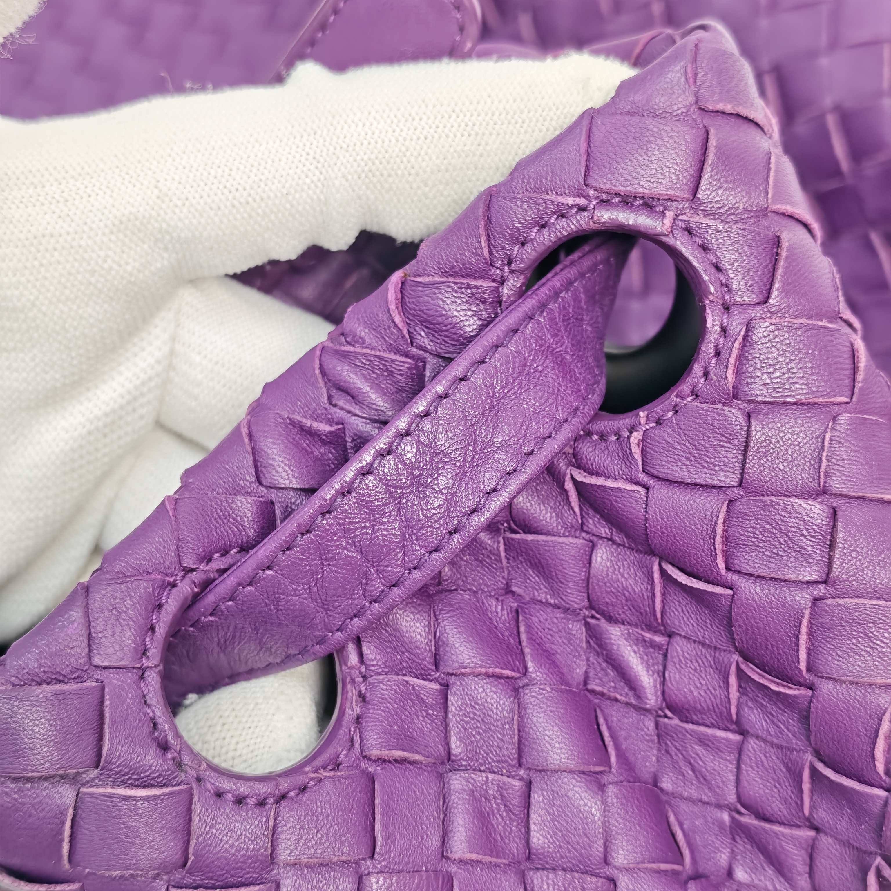 Bottega Veneta Purple Shoulder Bag
