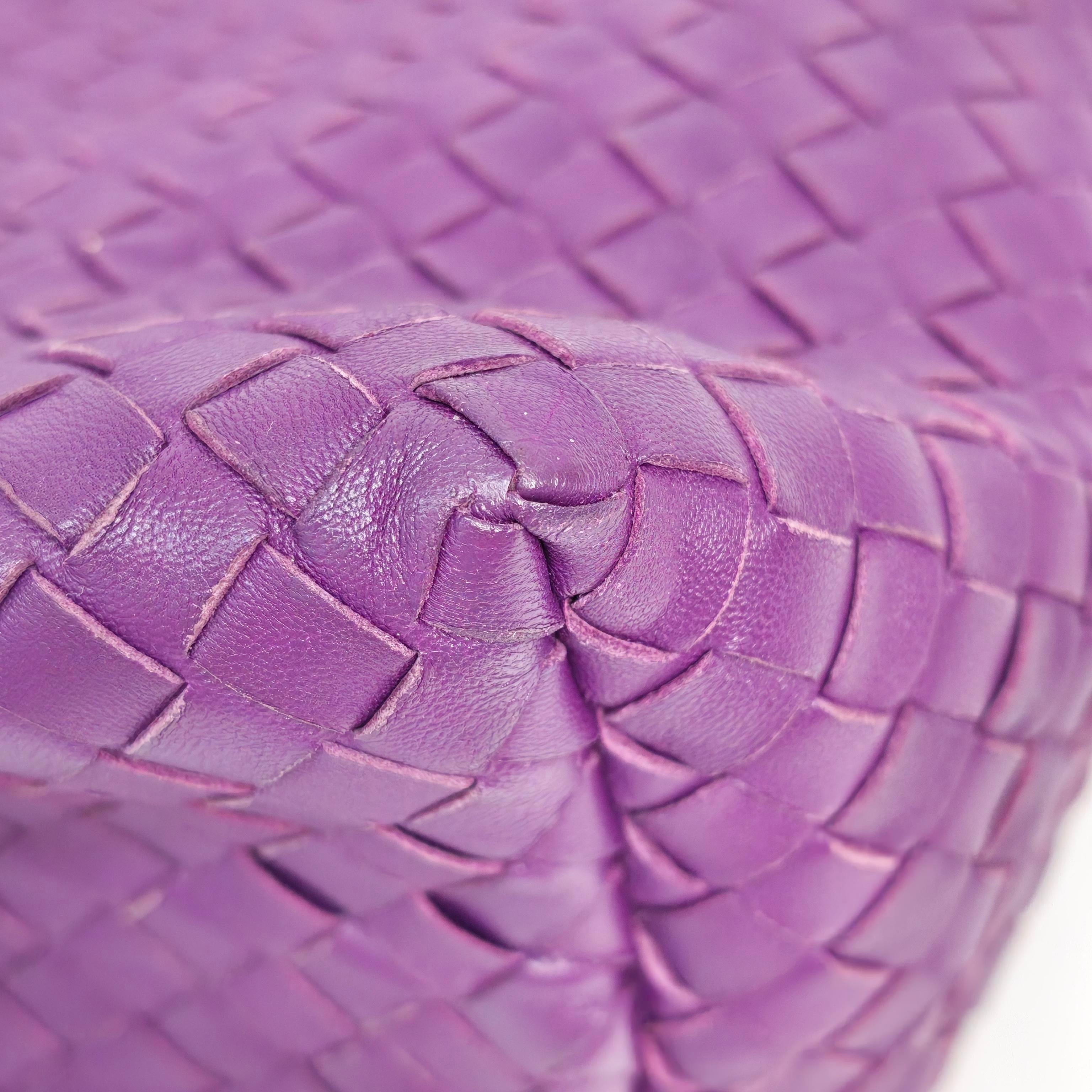 Bottega Veneta Purple Shoulder Bag