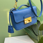 Prada Blue Messenger Bag